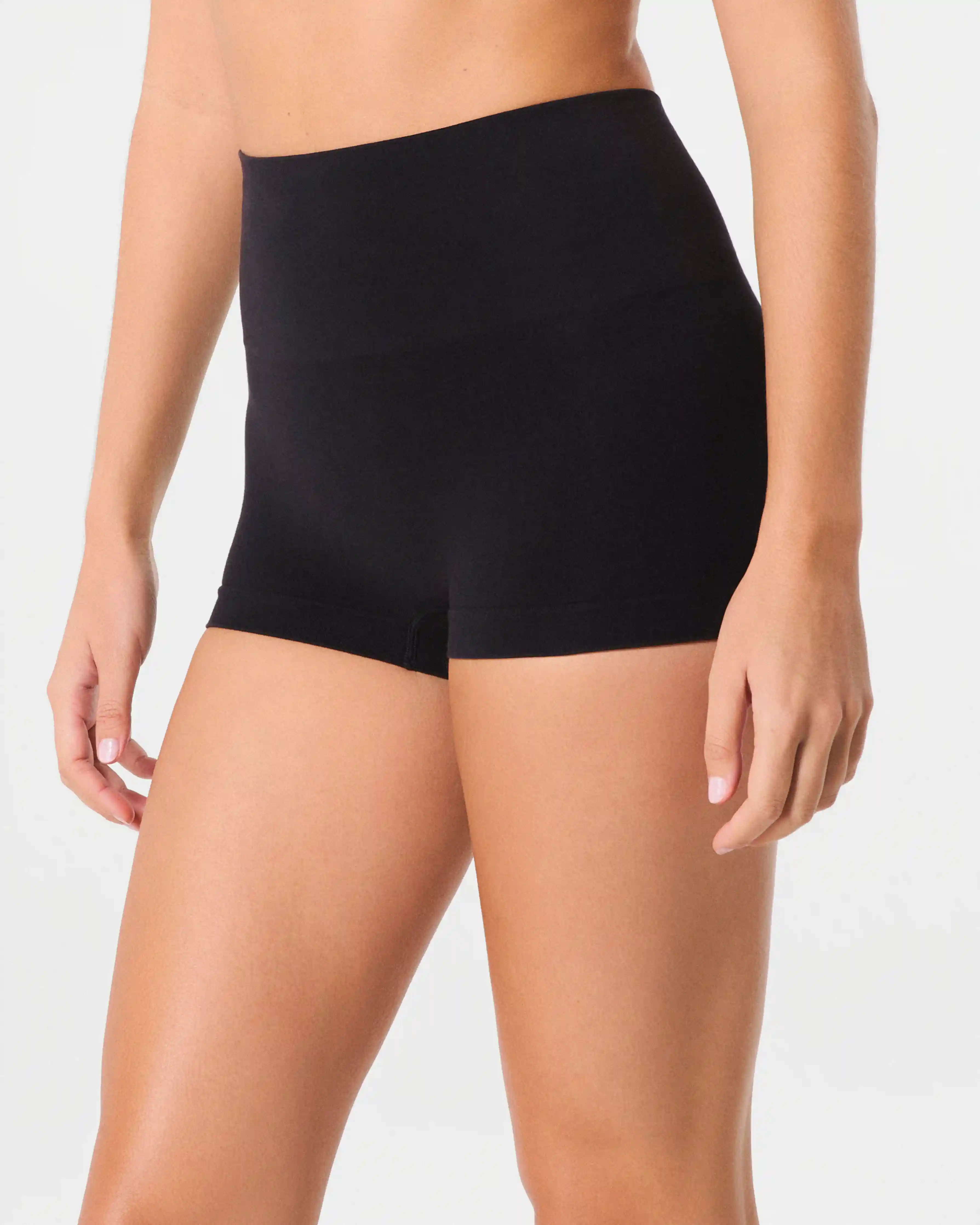 SPANXshape®  ExtraOrdinary Supima® Cotton Boyshort | Very Black