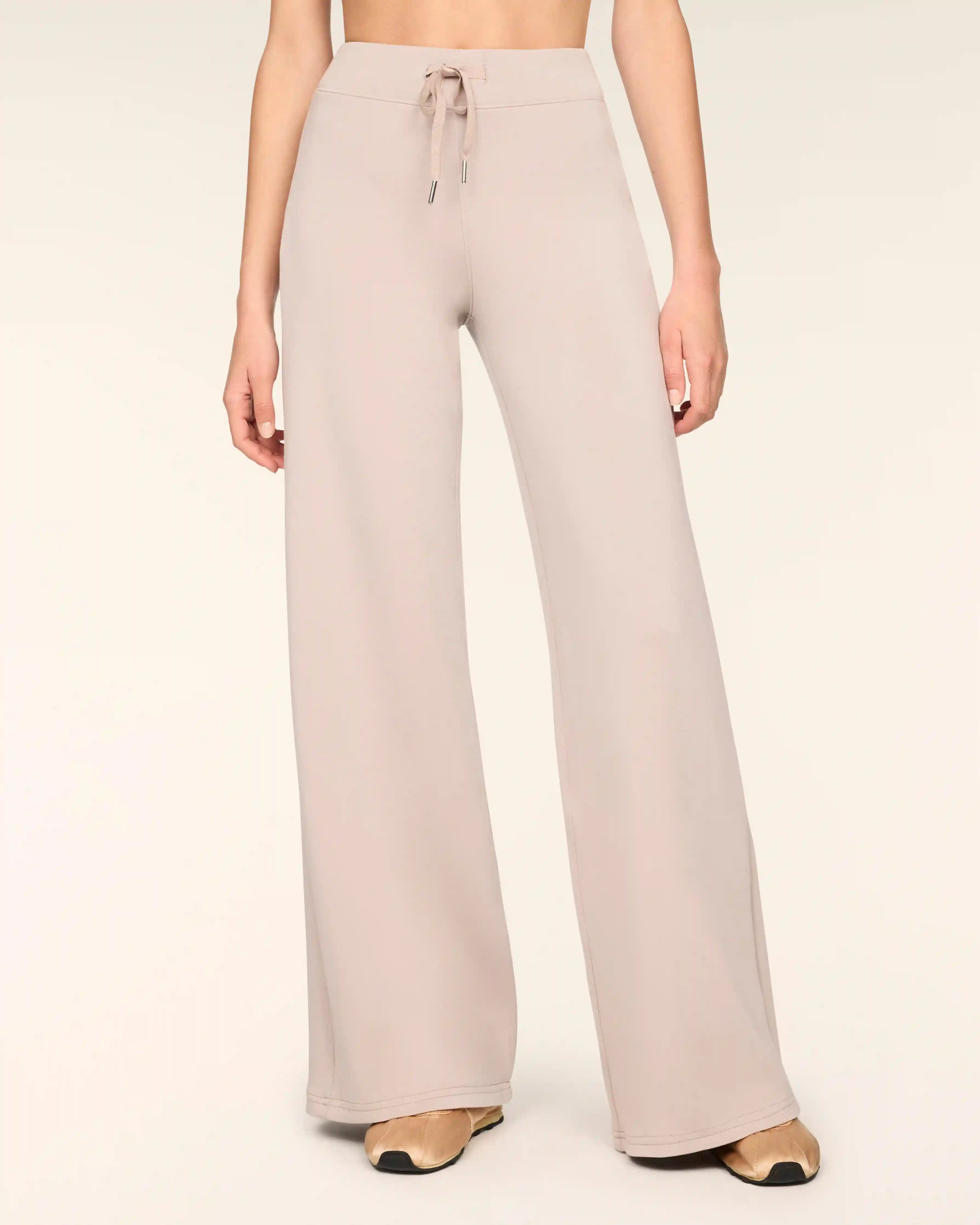 Alternative view of SPANX AirEssentials® Wide Leg Pant | Mushroom
