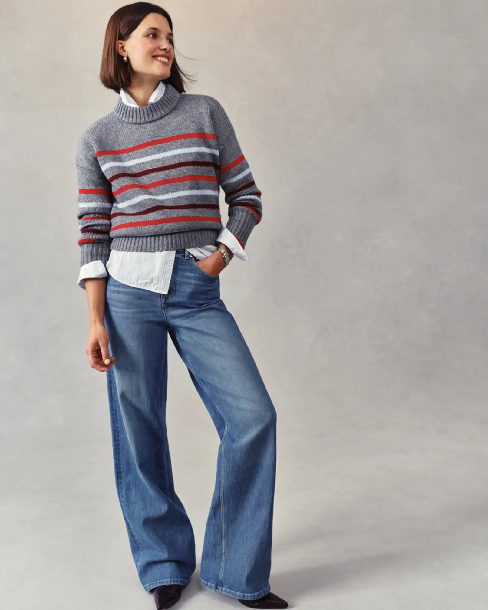 SPANXshape®  Authentic 360 Wide Leg Jeans | Elysian