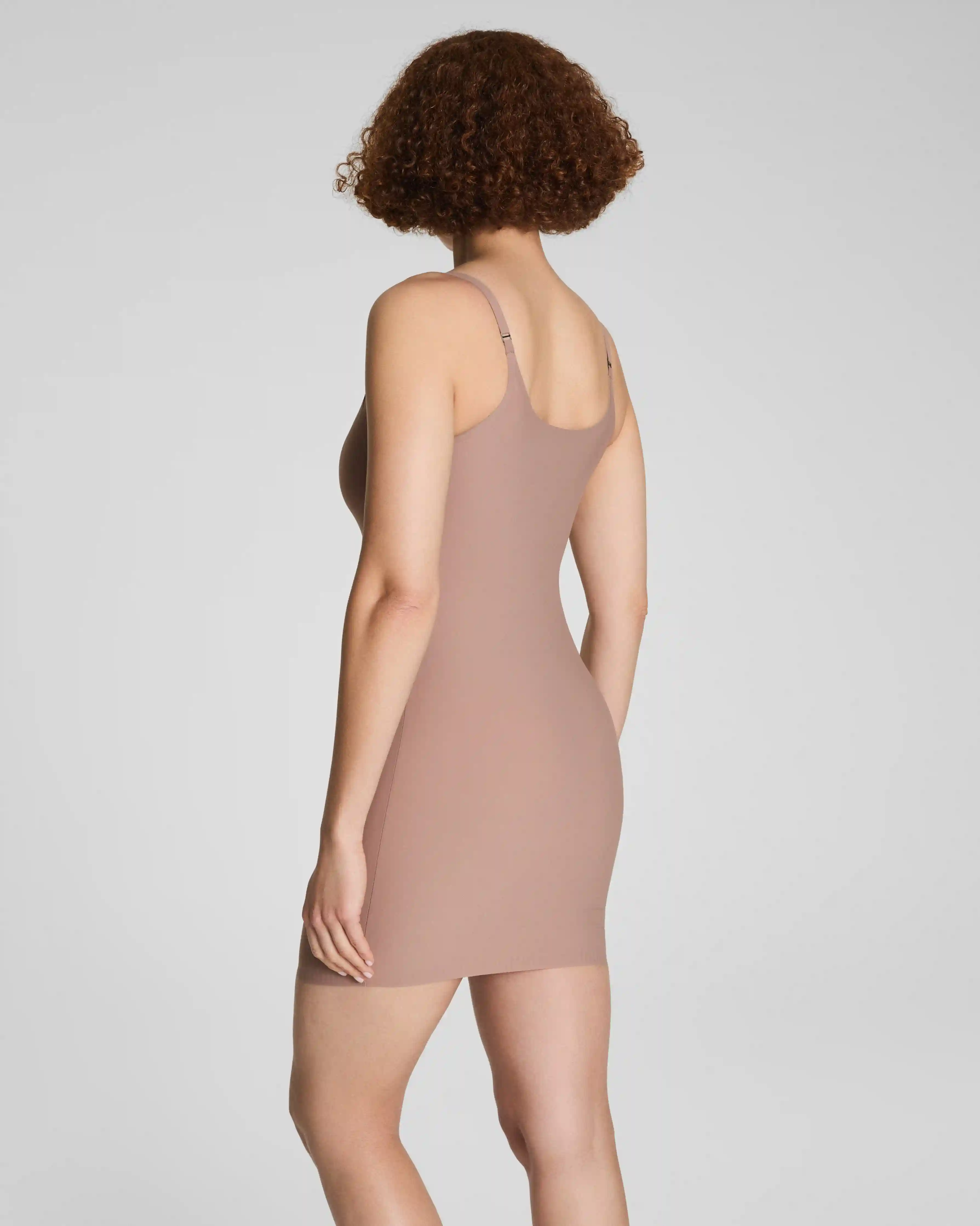 Alternative view of SPANXsupersmooth®  Essential V-Neck Slip | Cafe Au Lait