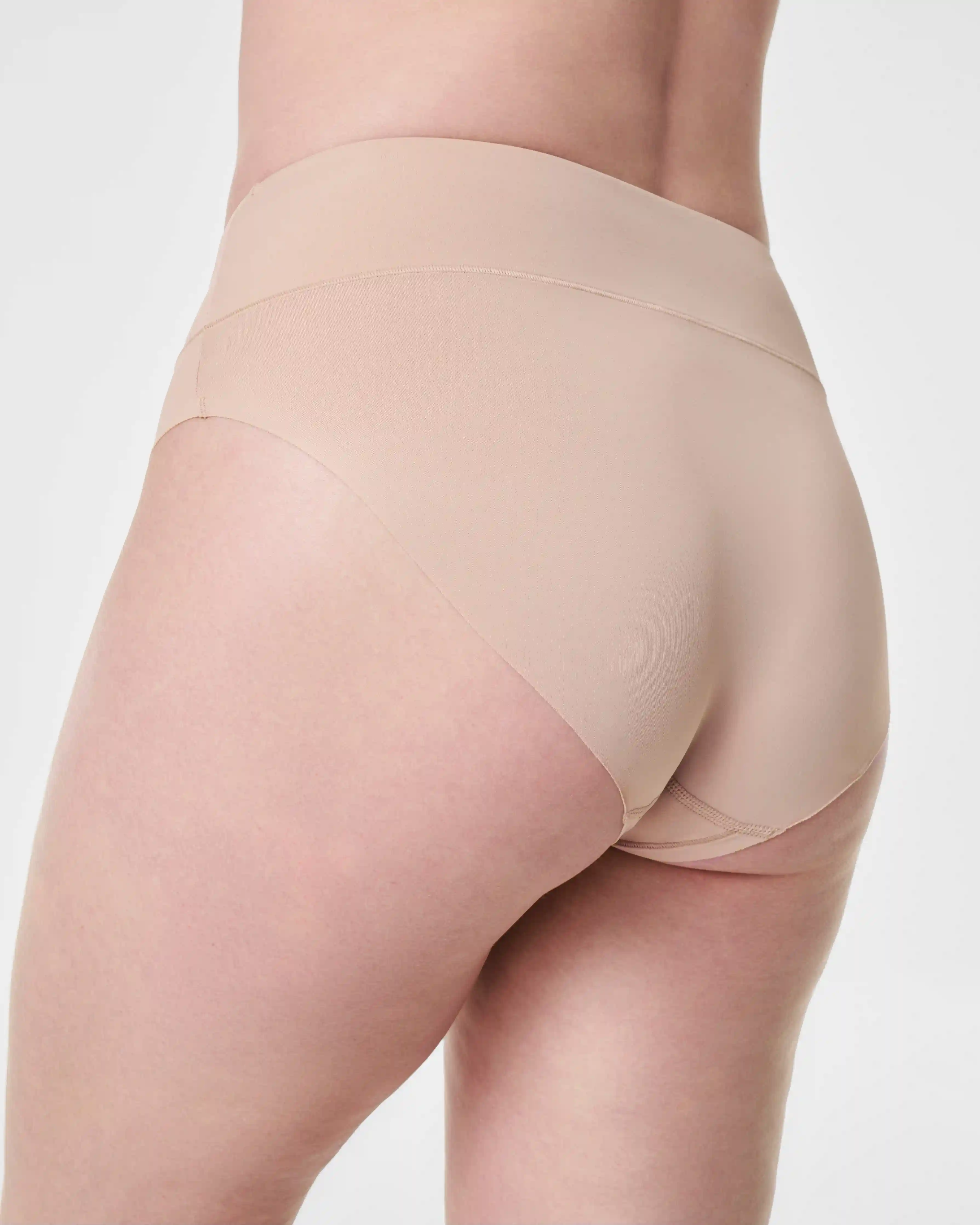 Alternative view of SPANXsupersmooth™ Contouring Bikini | Champagne Beige
