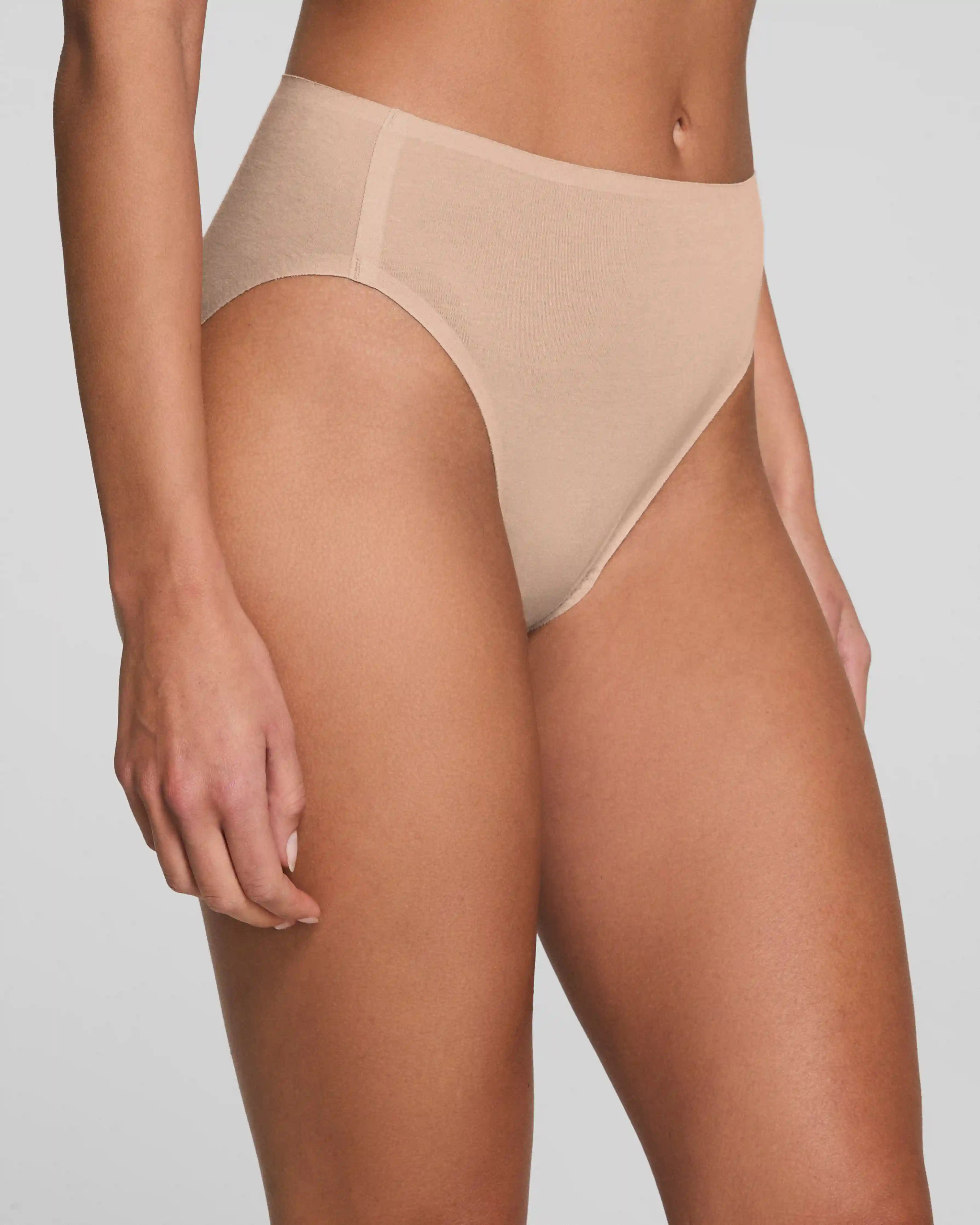 Alternative view of SPANXsmooth®  Fit-To-You Supima® Cotton Brief 3-Pack | Toasted Oatmeal