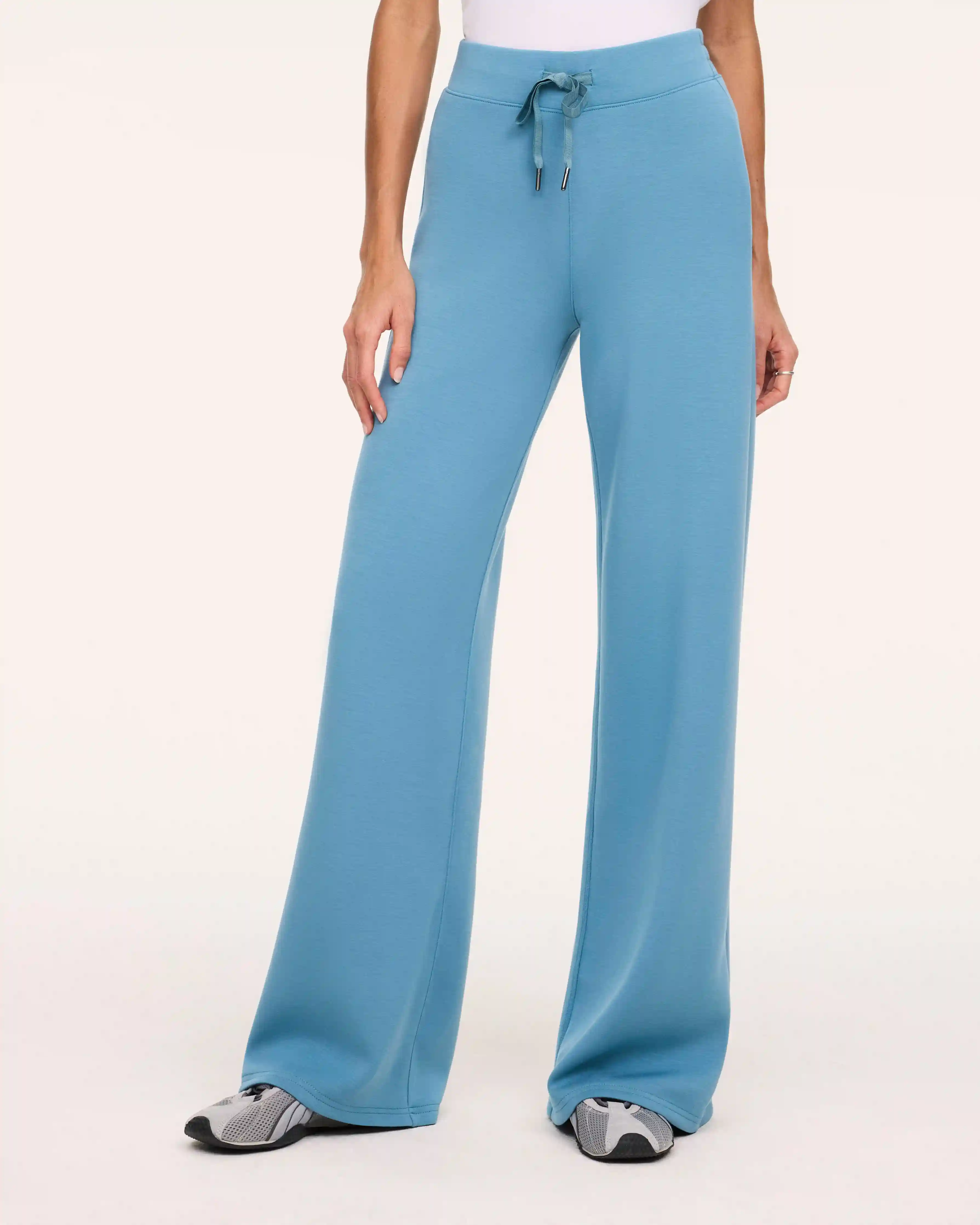 Alternative view of SPANX AirEssentials® Wide Leg Pant | Tidal Blue