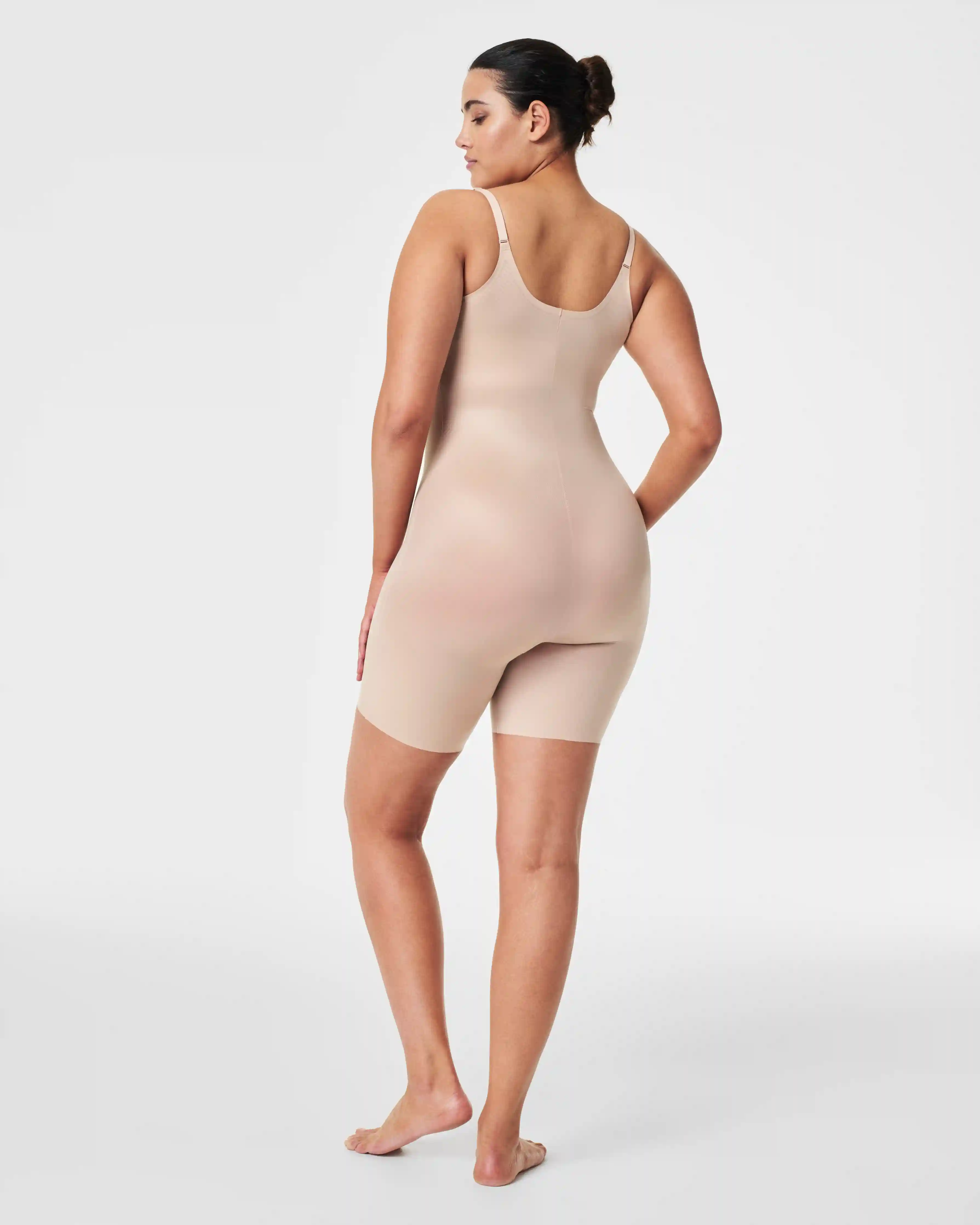 Alternative view of SPANXshape®  Invisible Mid-Thigh Bodysuit | Champagne Beige