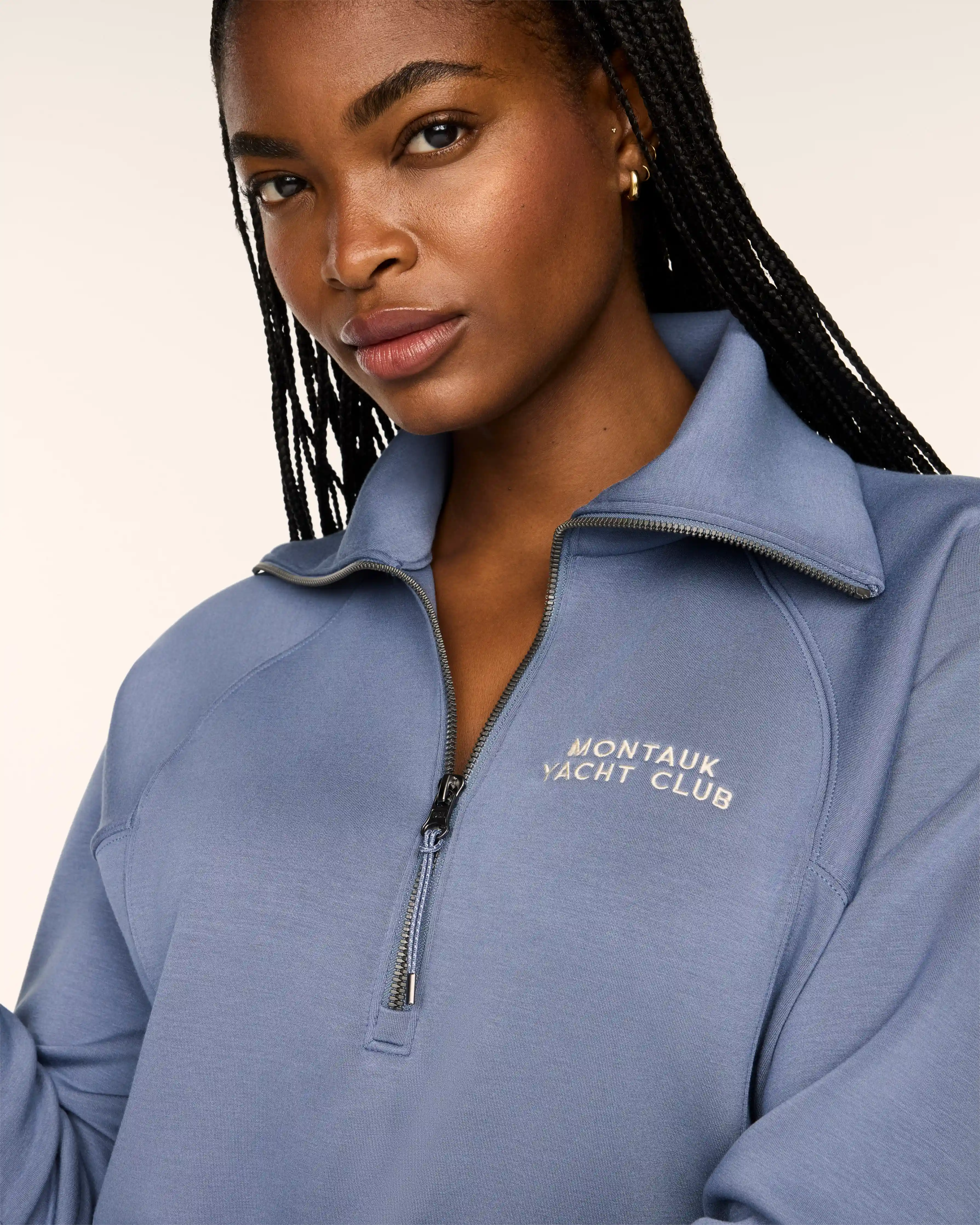 SPANX AirEssentials® Getaway Collection Half Zip | Montauk Yacht Club