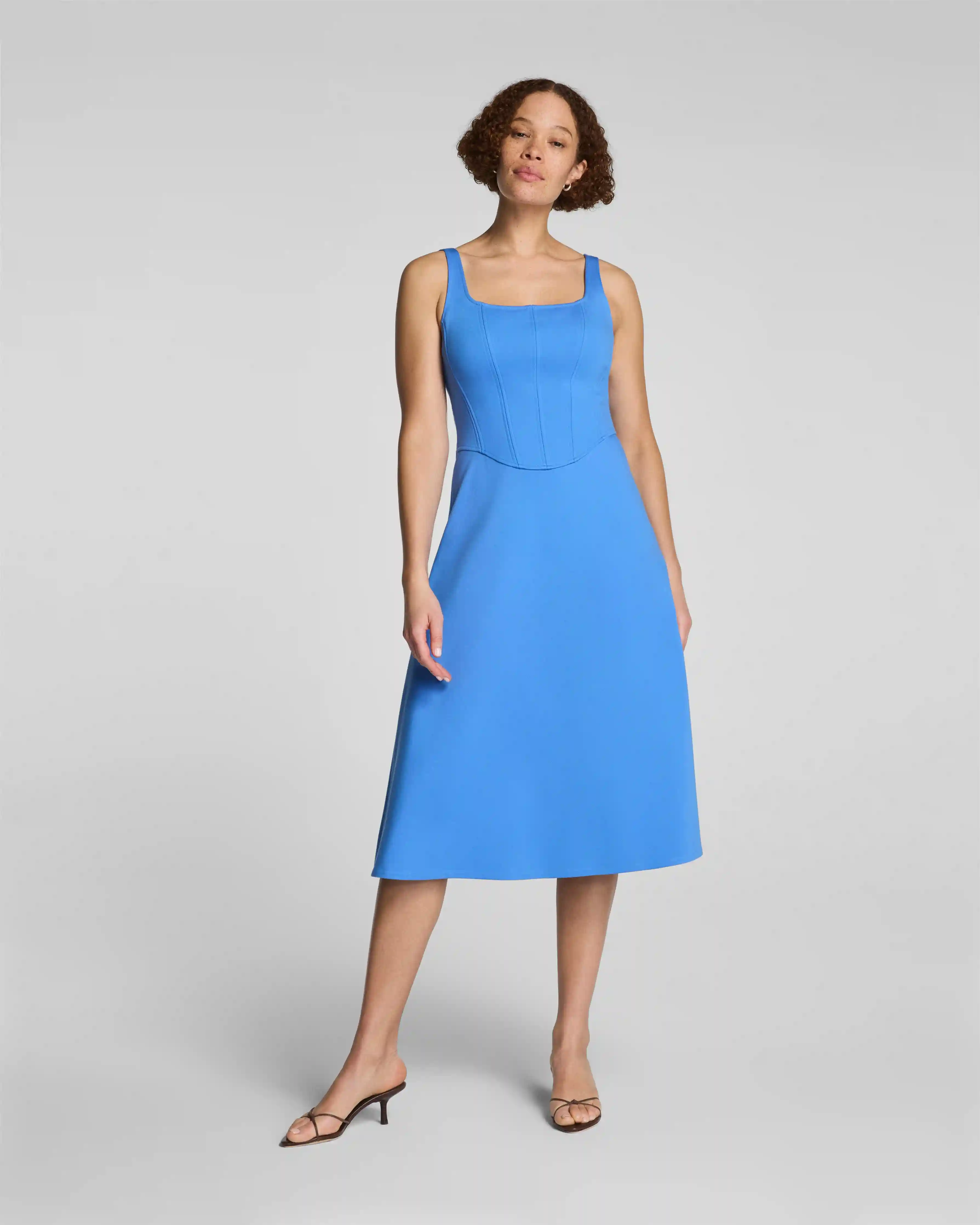 SPANXshape®  Ponte Fit and Flare Midi Dress | Aster