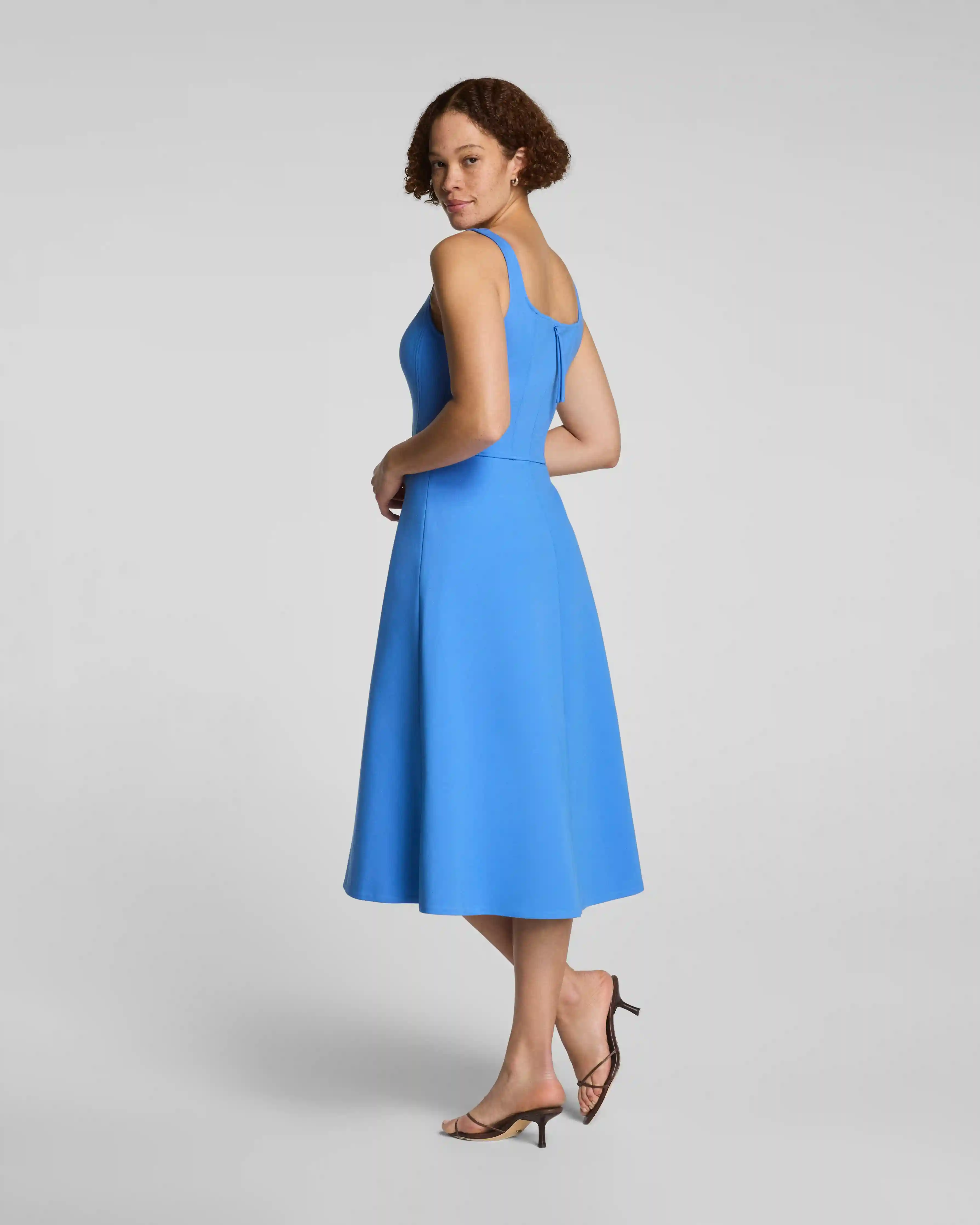 Alternative view of SPANXshape®  Ponte Fit and Flare Midi Dress | Aster