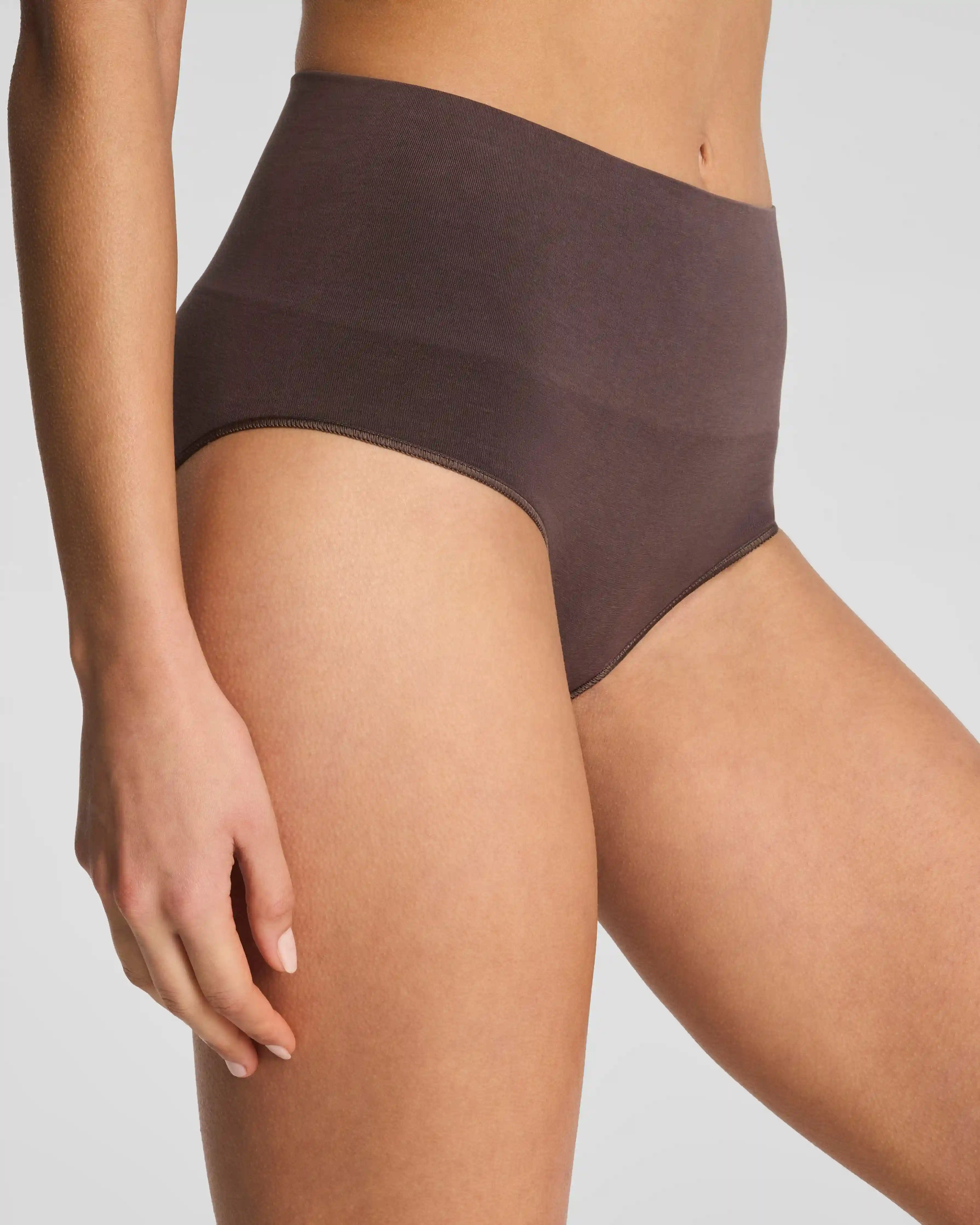 SPANXshape®  ExtraOrdinary Supima® Cotton Brief | Dark Cacao