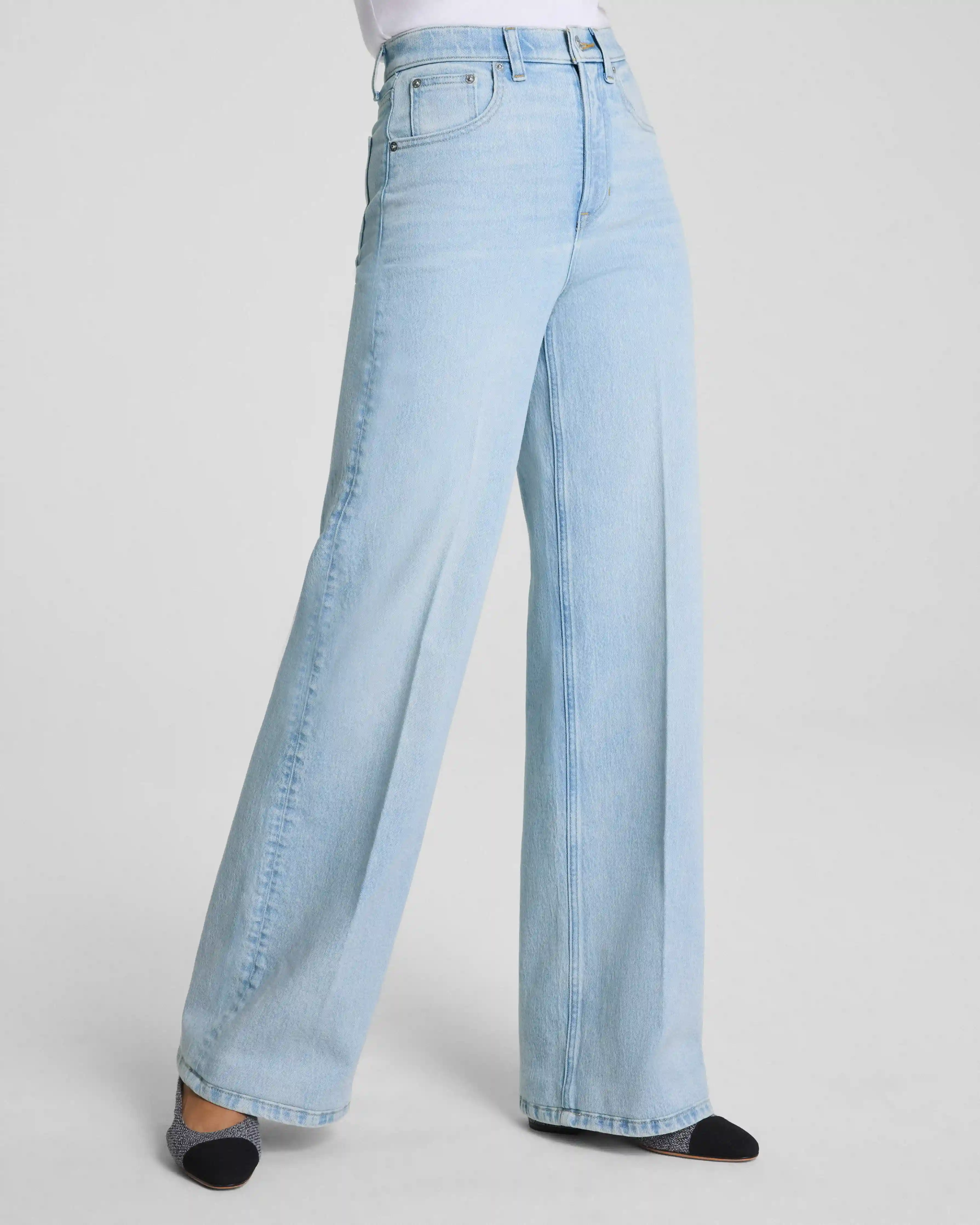 Alternative view of SPANXshape®  Authentic 360 Wide Leg Jeans | Vintage Coastline