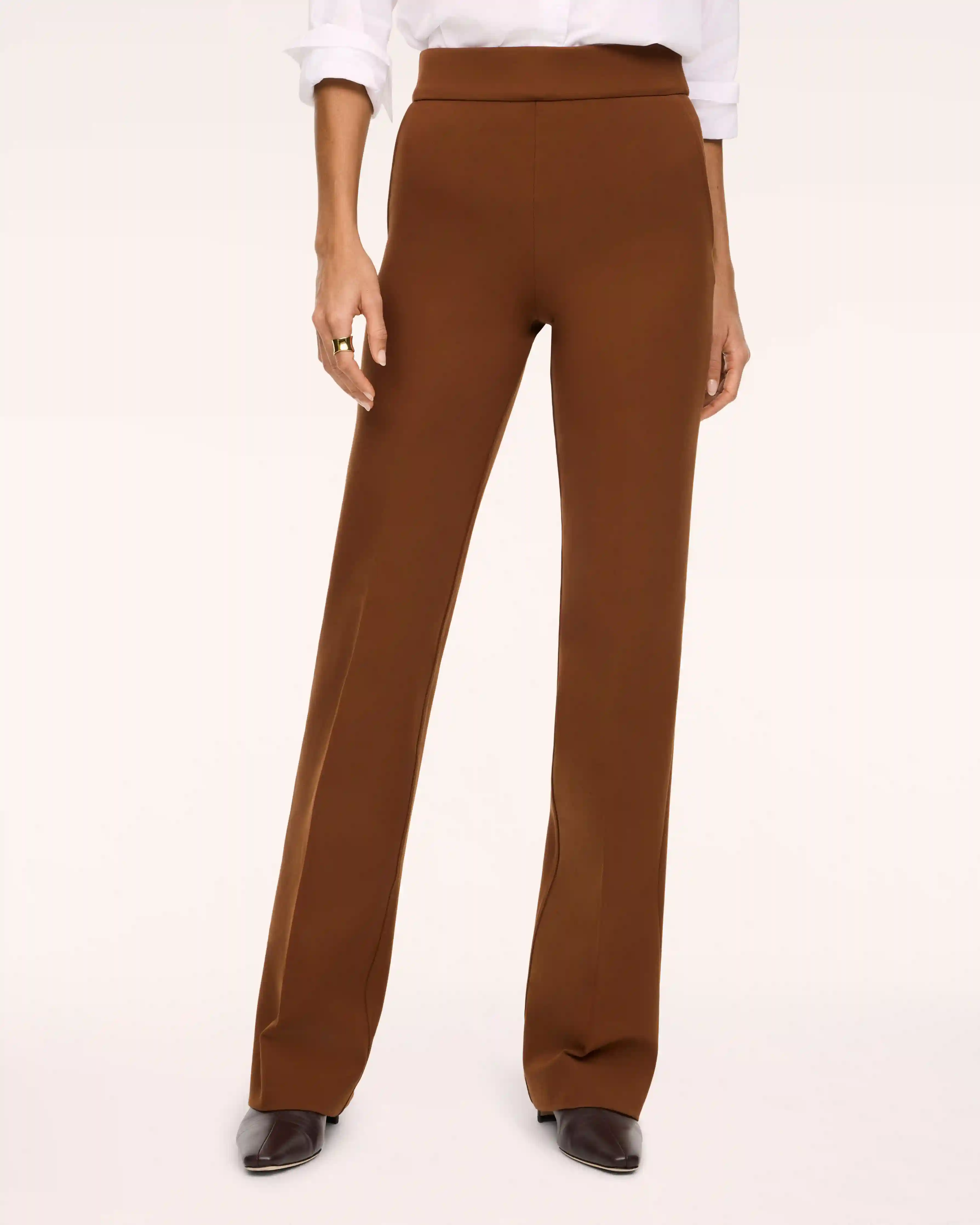 Alternative view of SPANXsupersmooth® PerfectFit Ponte Bootcut Pant | Brandy