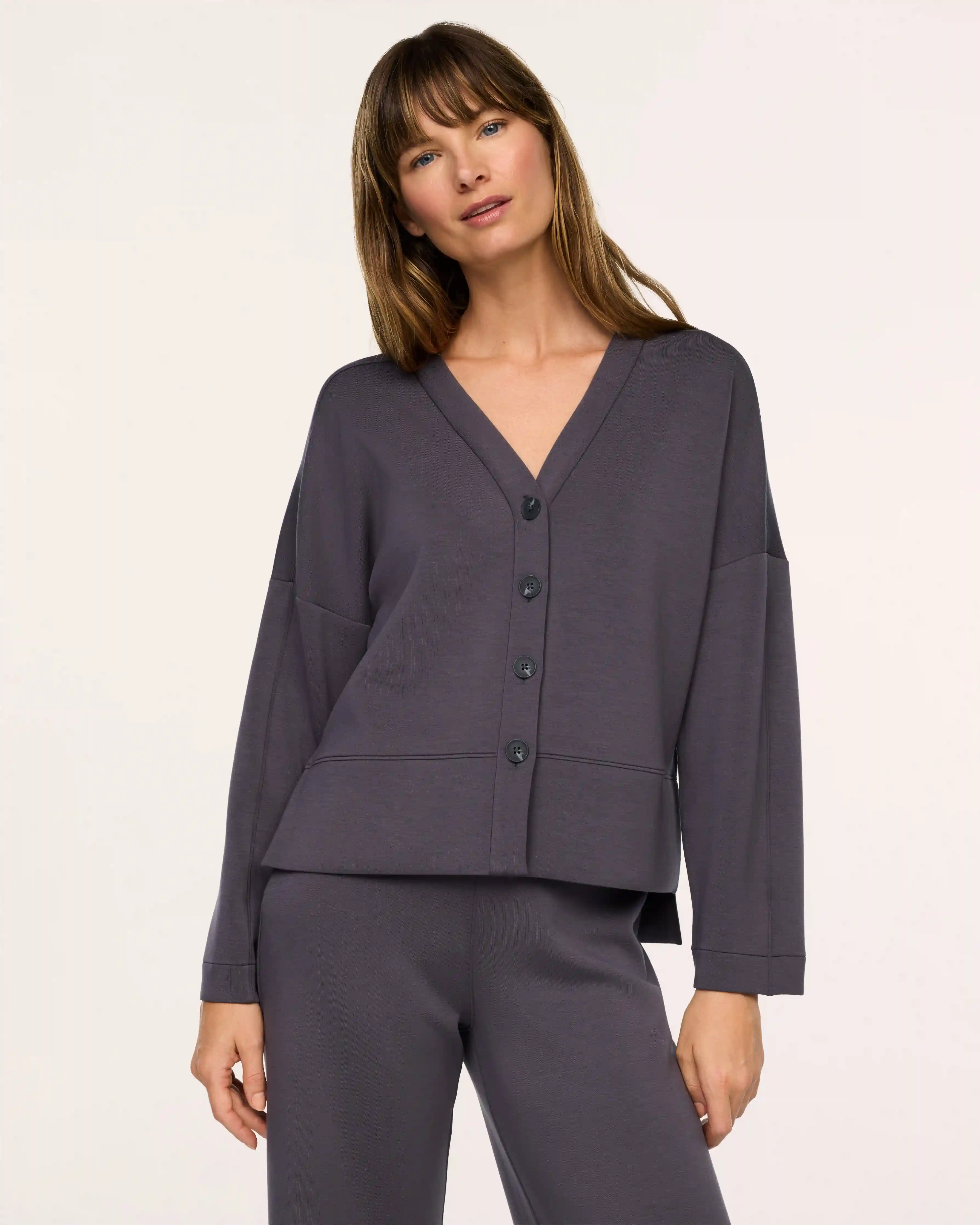 SPANX AirEssentials® Cardigan | Dark Slate