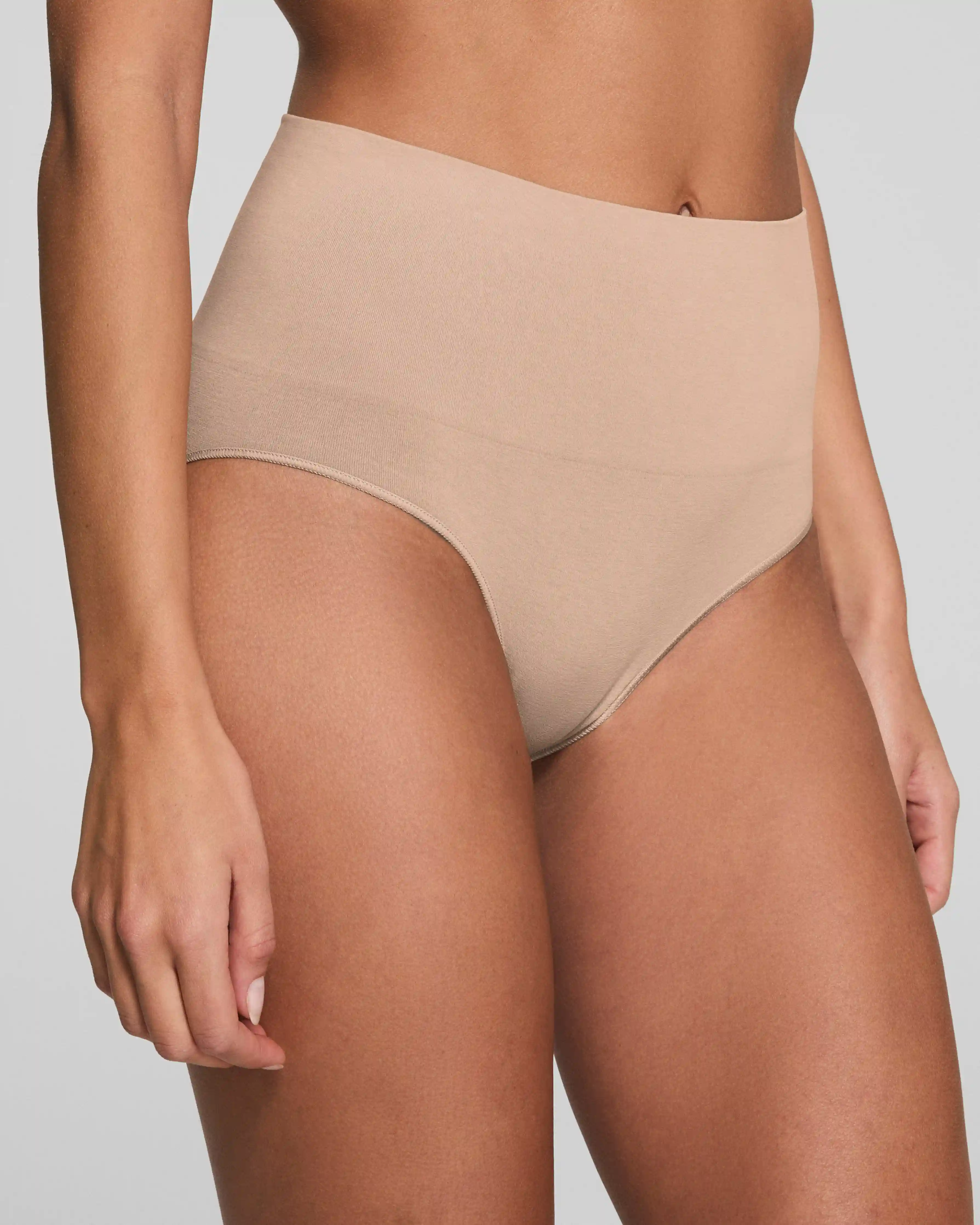 SPANXshape®  ExtraOrdinary Supima® Cotton Brief | Toasted Oatmeal