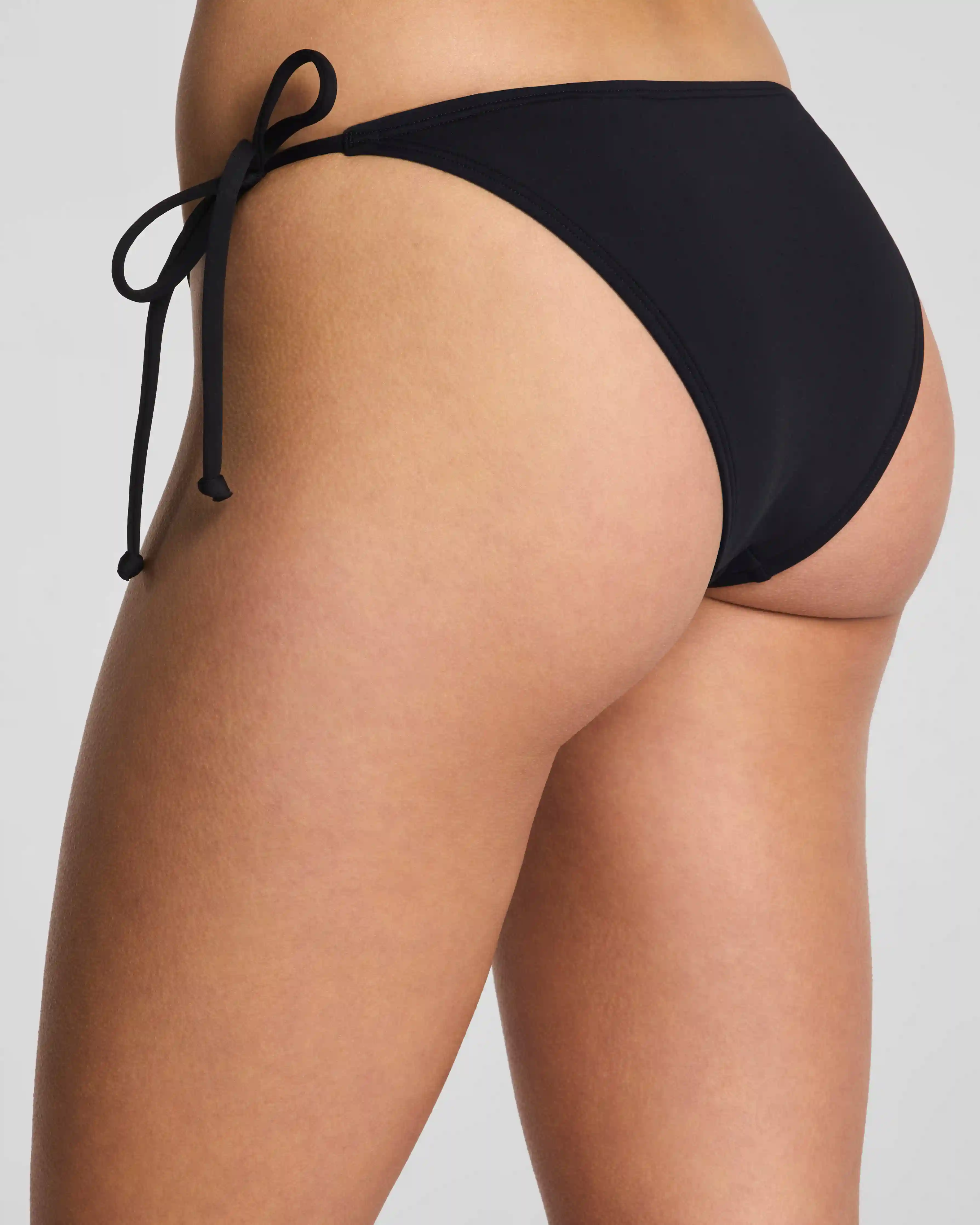 Alternative view of SPANXsmooth®  Swim String Bikini Bottom | Very Black