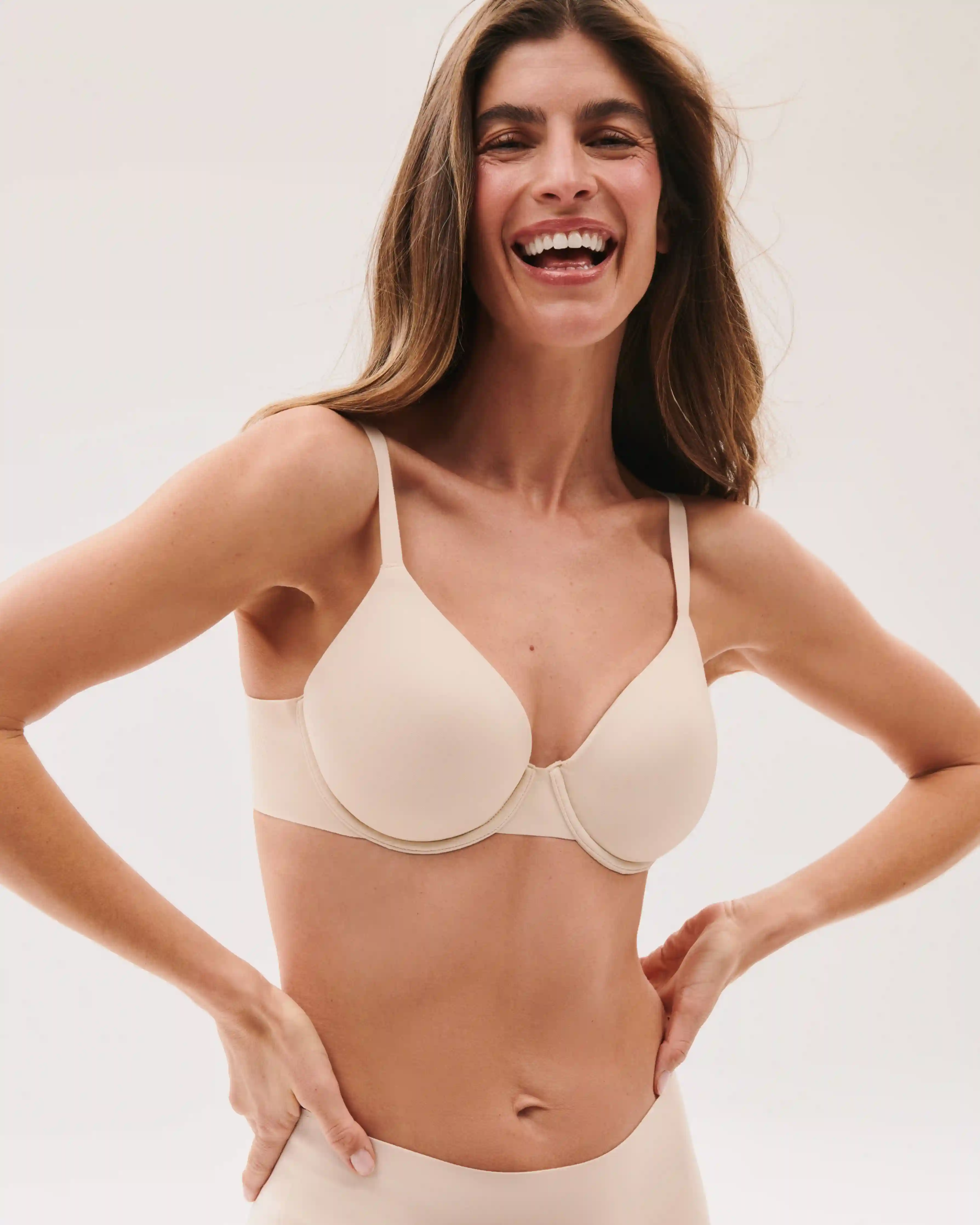 Alternative view of SPANXsupersmooth®  BraVa Lightly Lined Bra | Toasted Coconut