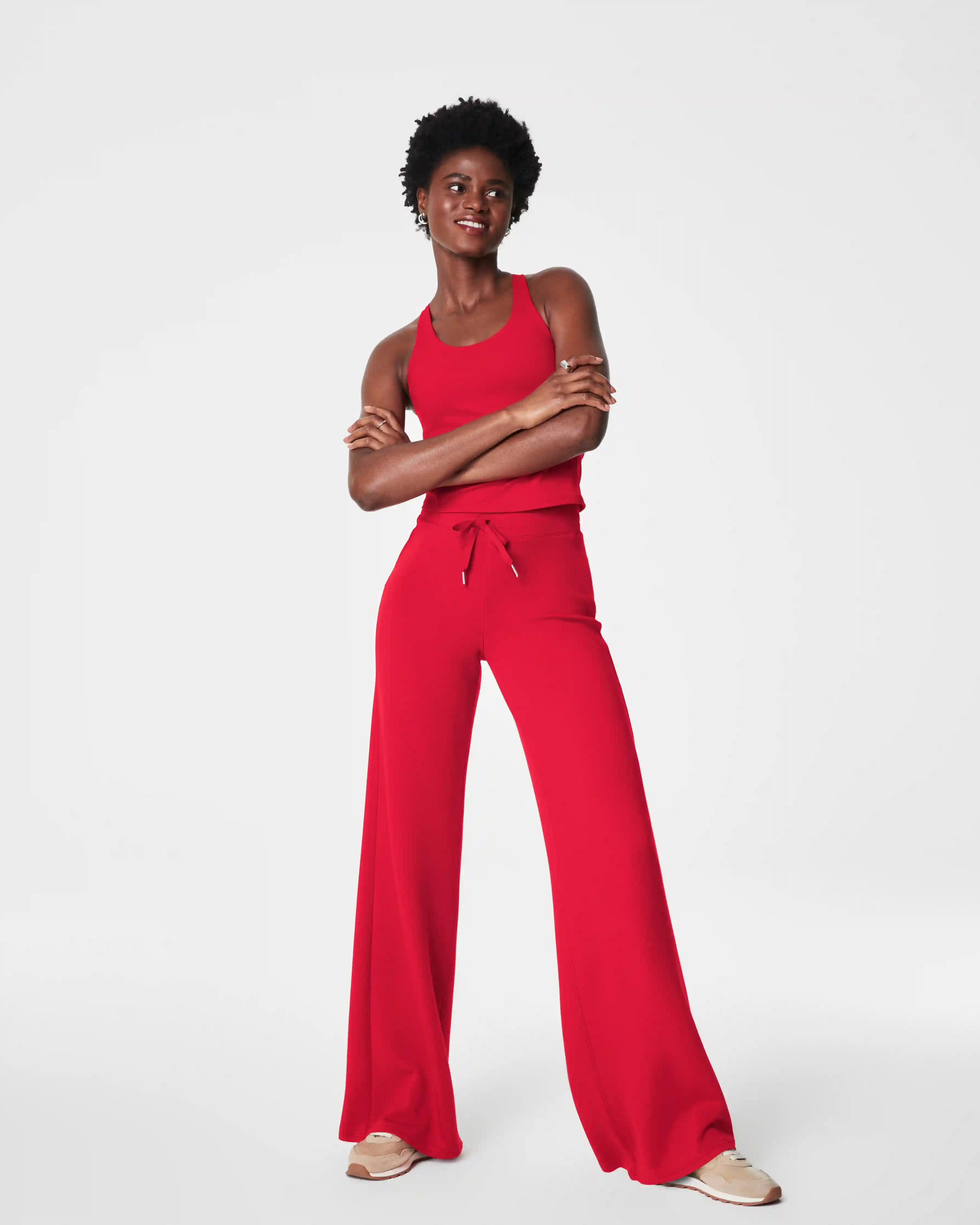 SPANX AirEssentials® Wide Leg Pant | SPANX® Red
