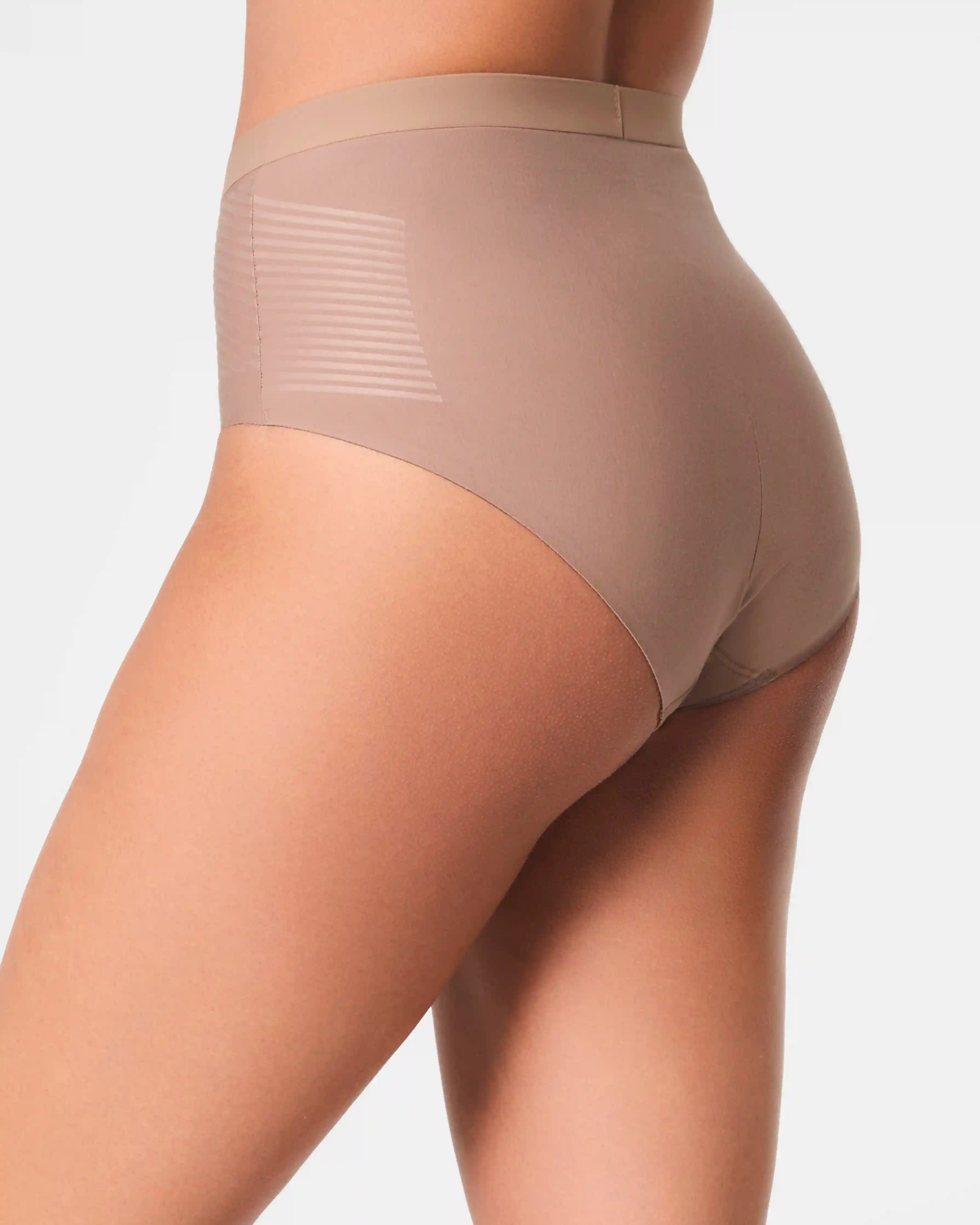 Alternative view of SPANXshape®  Invisible Supima® Cotton Brief | Cafe Au Lait
