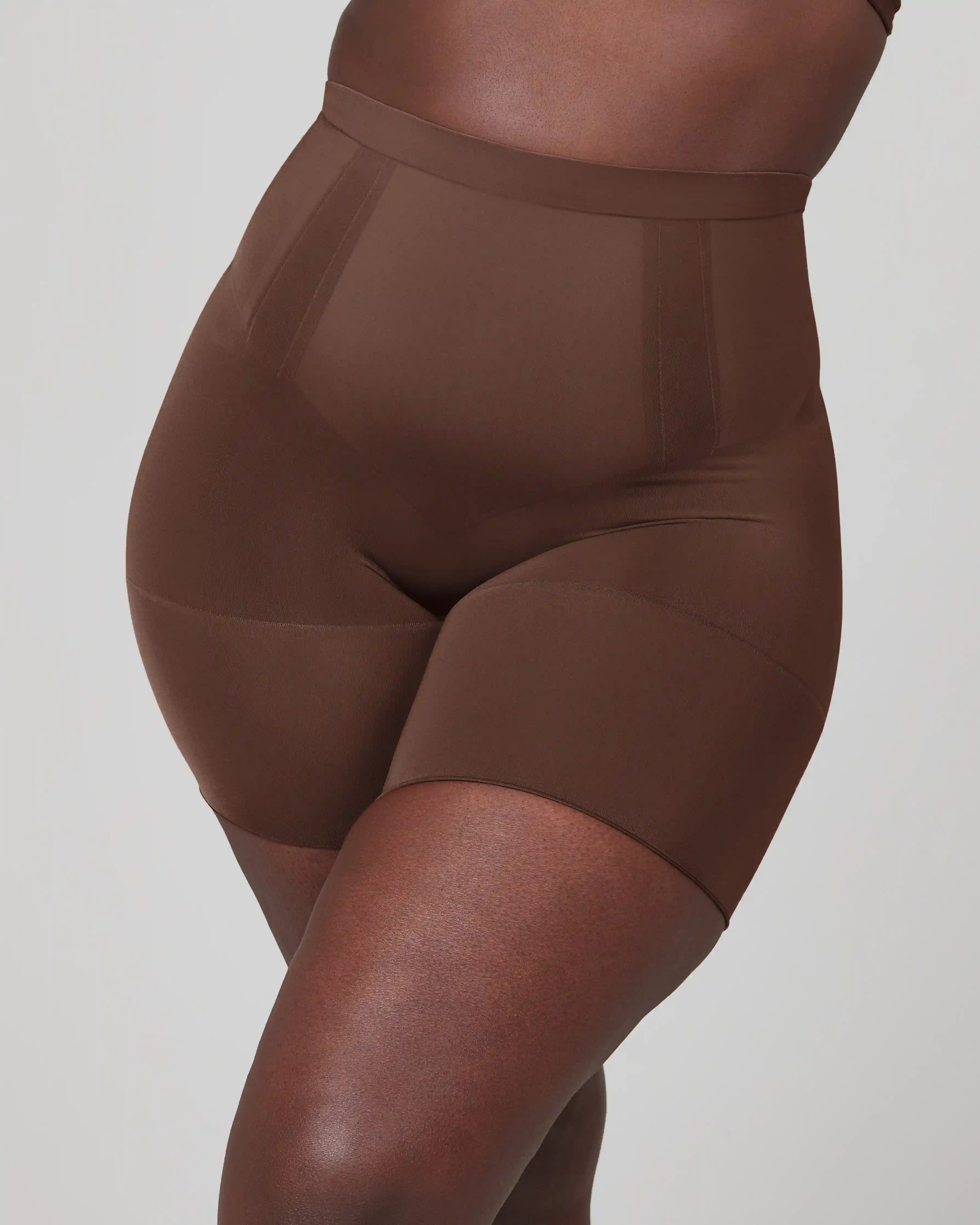 Alternative view of SPANXsculpt®  OnCore Mid-Thigh Short | Chestnut Brown