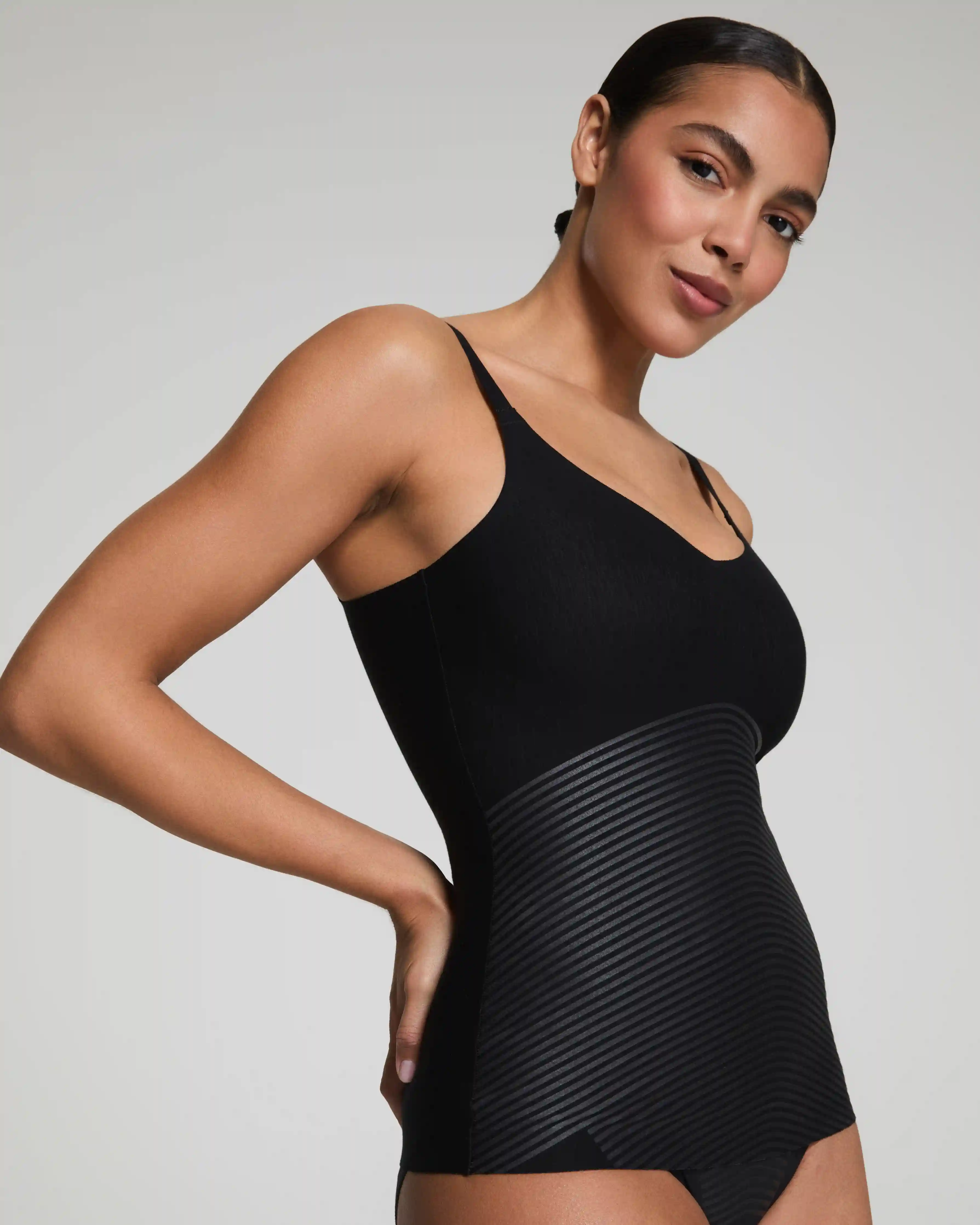Alternative view of SPANXshape®  Invisible Supima® Cotton Cami | Very Black