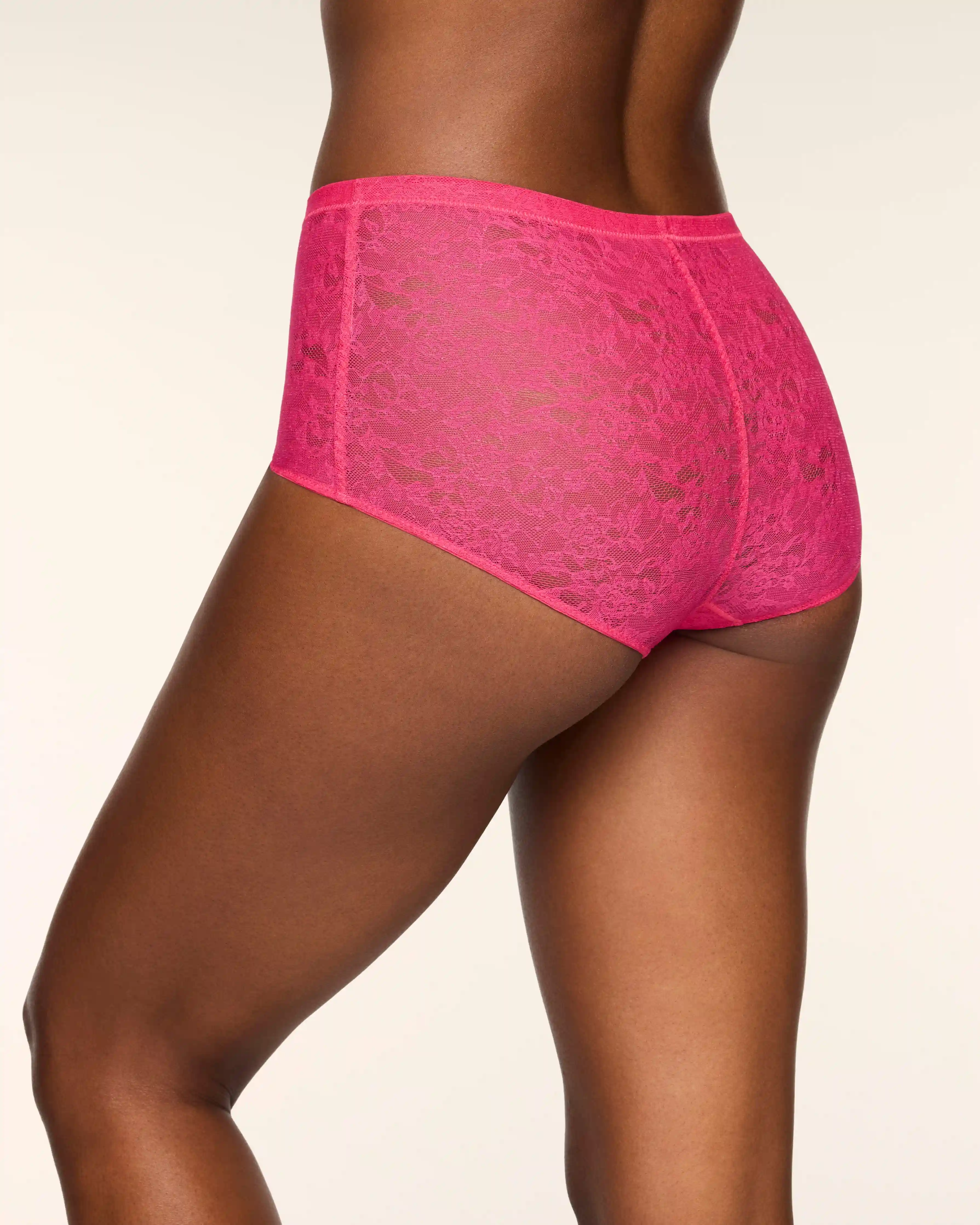 SPANXsupersmooth® Day to Date Night Lace Boyshort | Siren Pink
