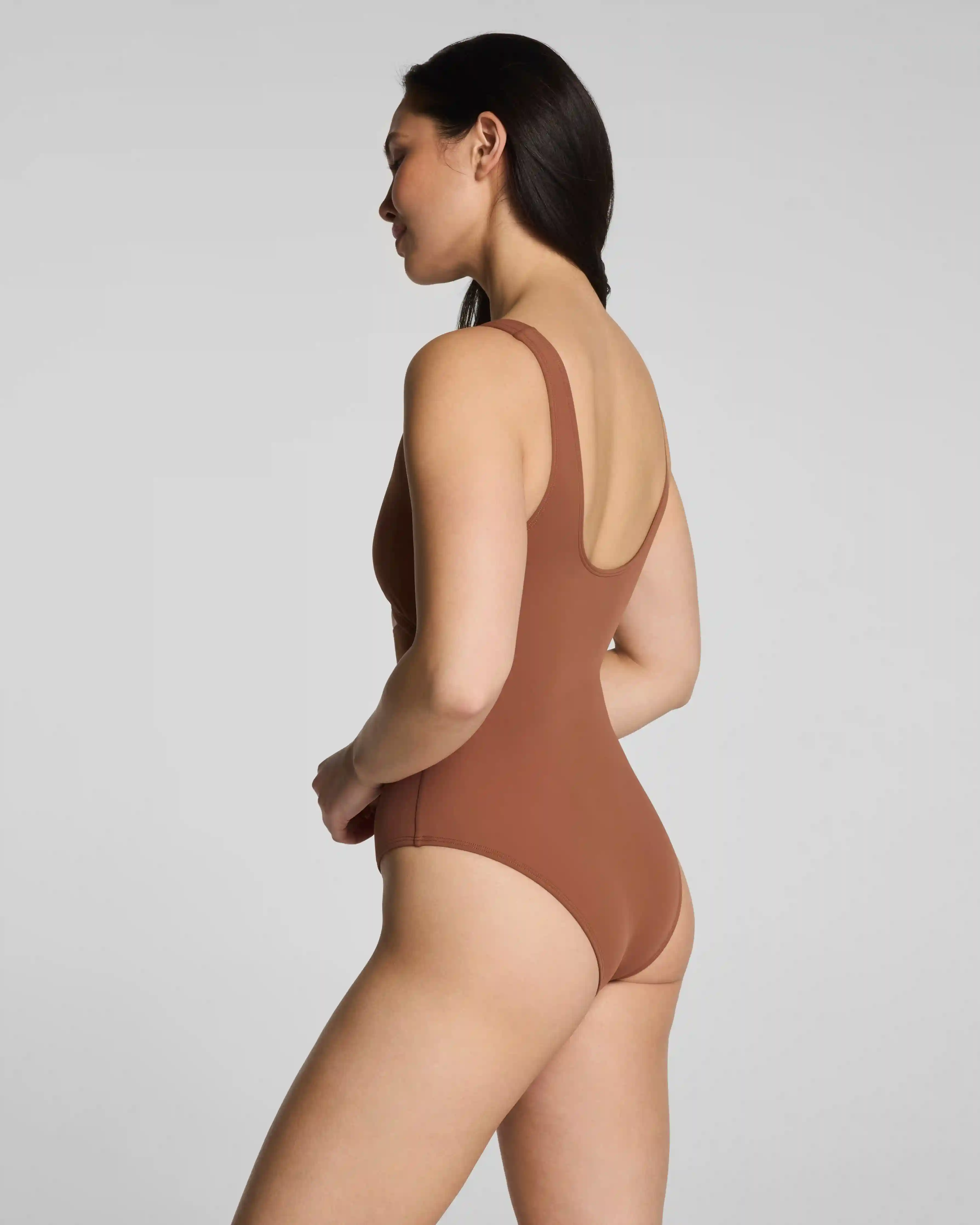 Alternative view of SPANXshape® Swim Cutout One Piece | Caraway