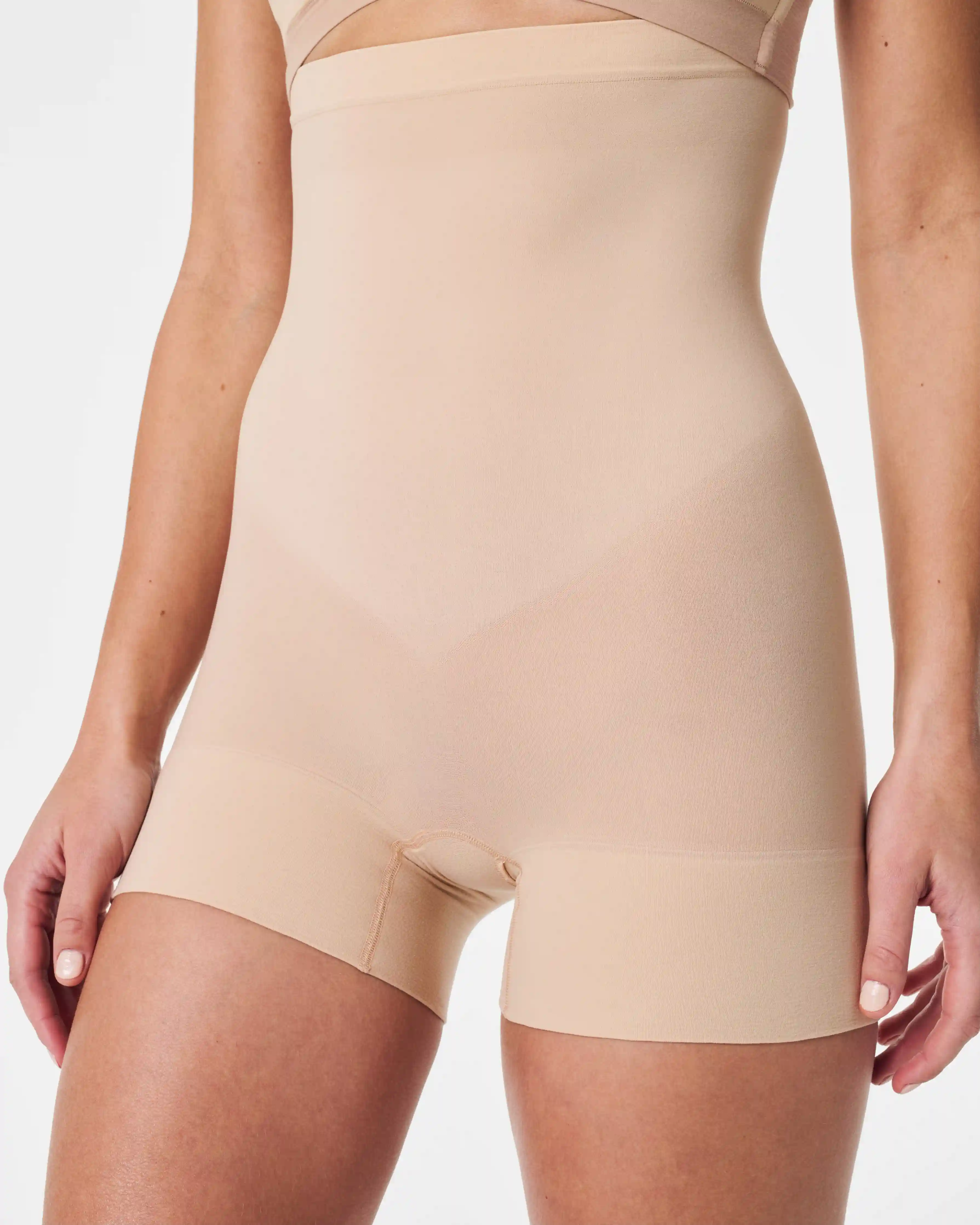 Alternative view of SPANXsculpt®  Seamless Power High-Waisted Shorty | Soft Nude