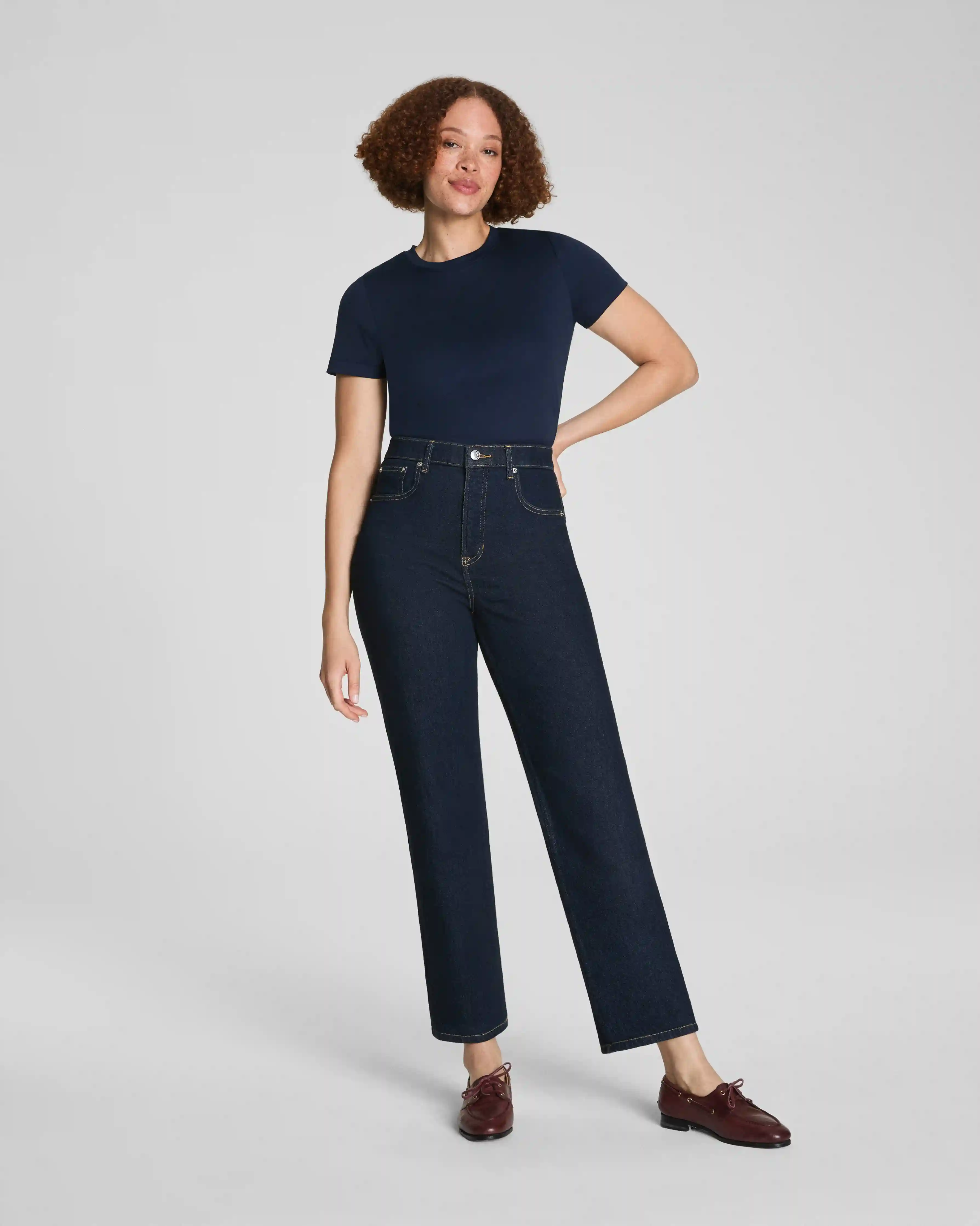 SPANXshape®  Authentic 360 90s Straight Leg Jeans | Marina