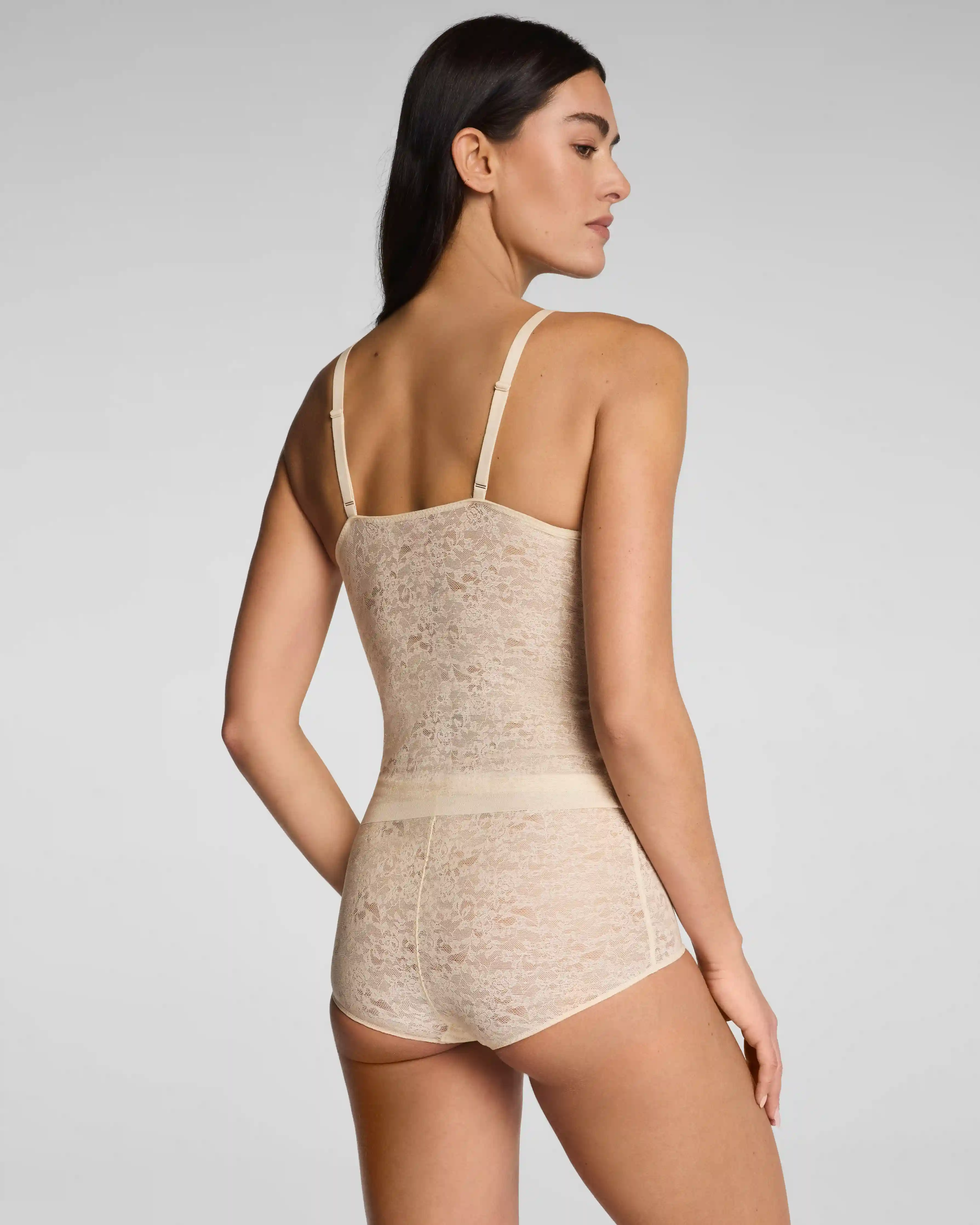Alternative view of SPANXsupersmooth®  Day to Date Night Lace Cami | Toasted Coconut