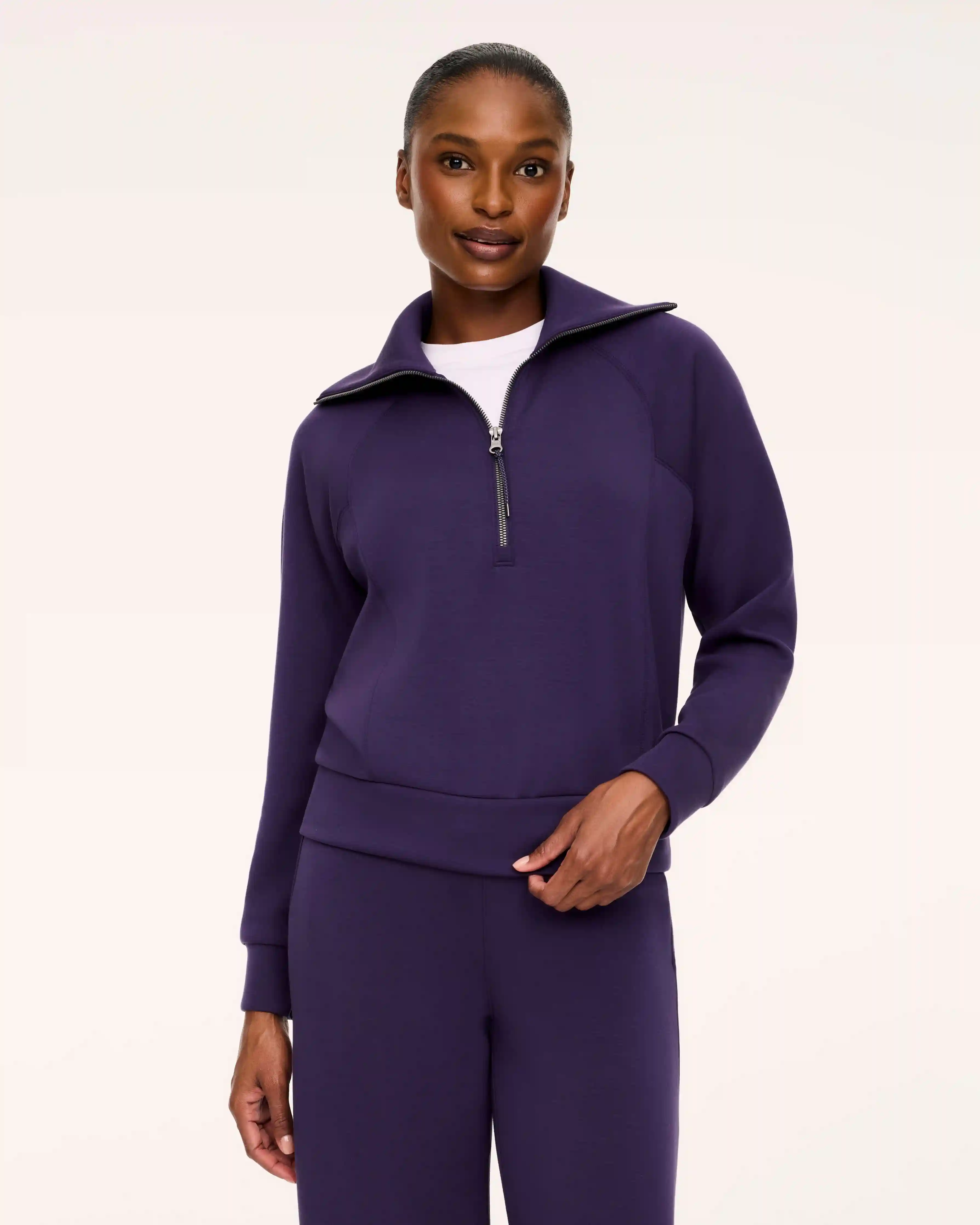 SPANX AirEssentials® Half Zip | Nocturne