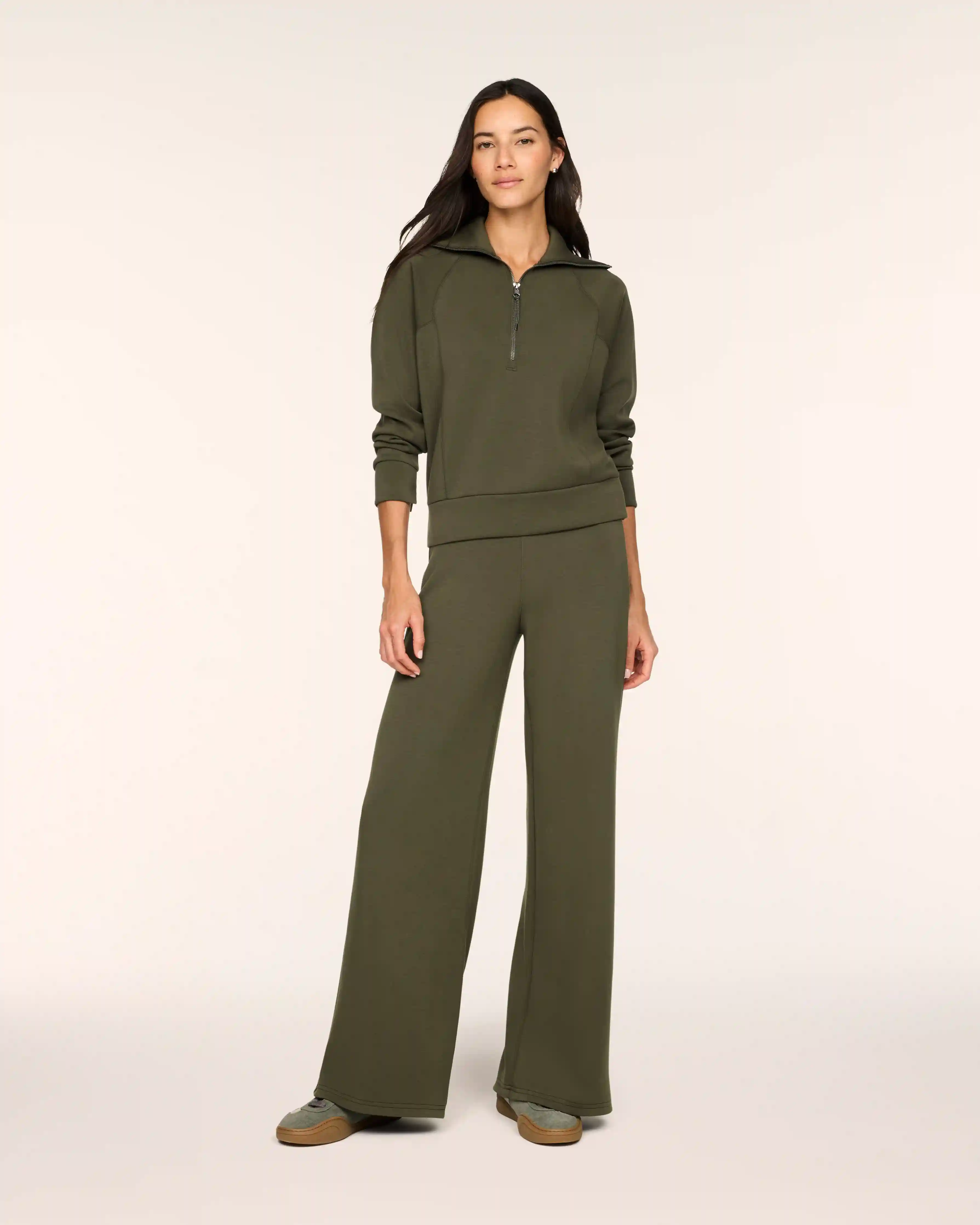 SPANX AirEssentials® Wide Leg Pant | Monstera