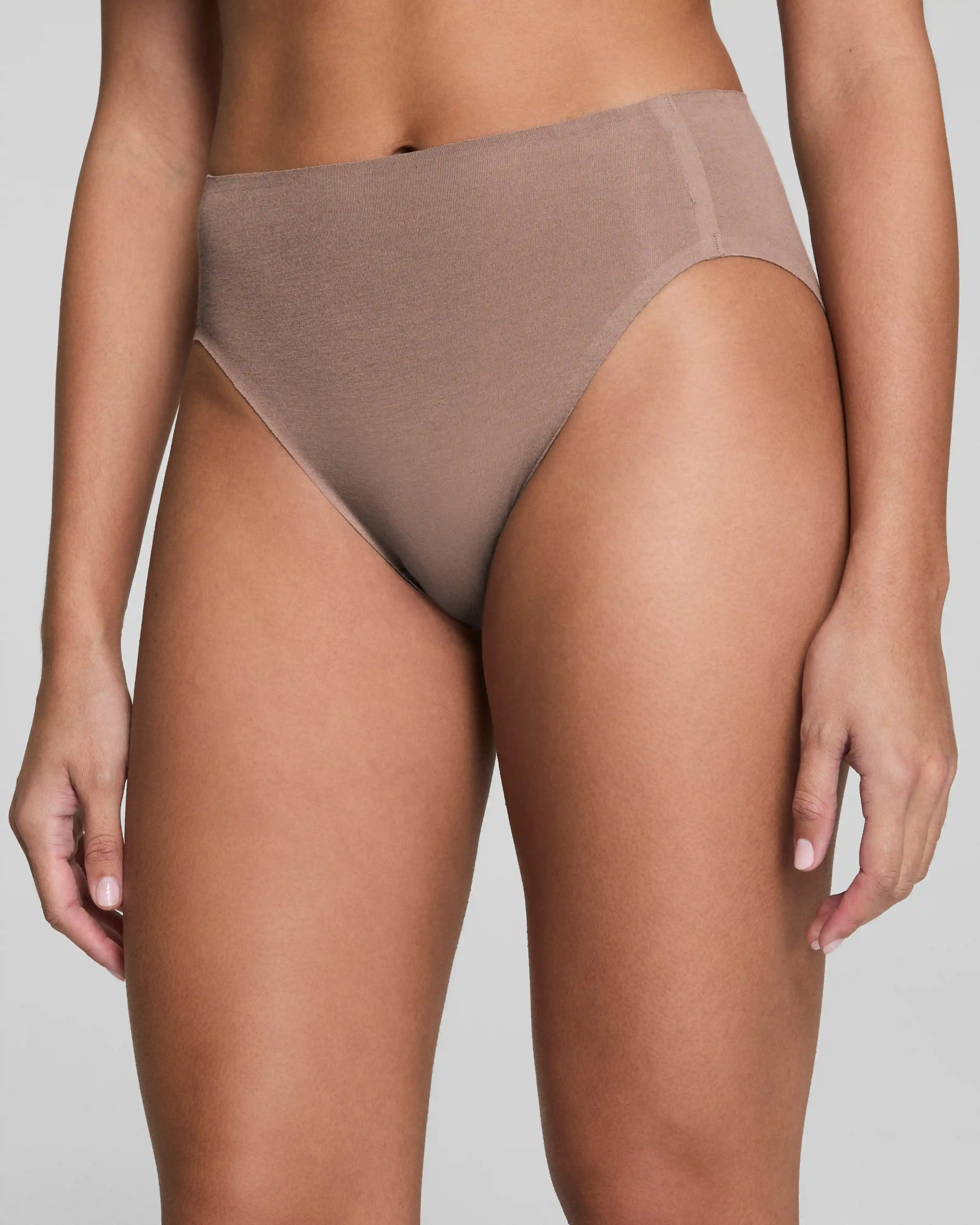 Alternative view of SPANXsmooth®  Fit-To-You Supima® Cotton Brief 3-Pack | Cafe Au Lait