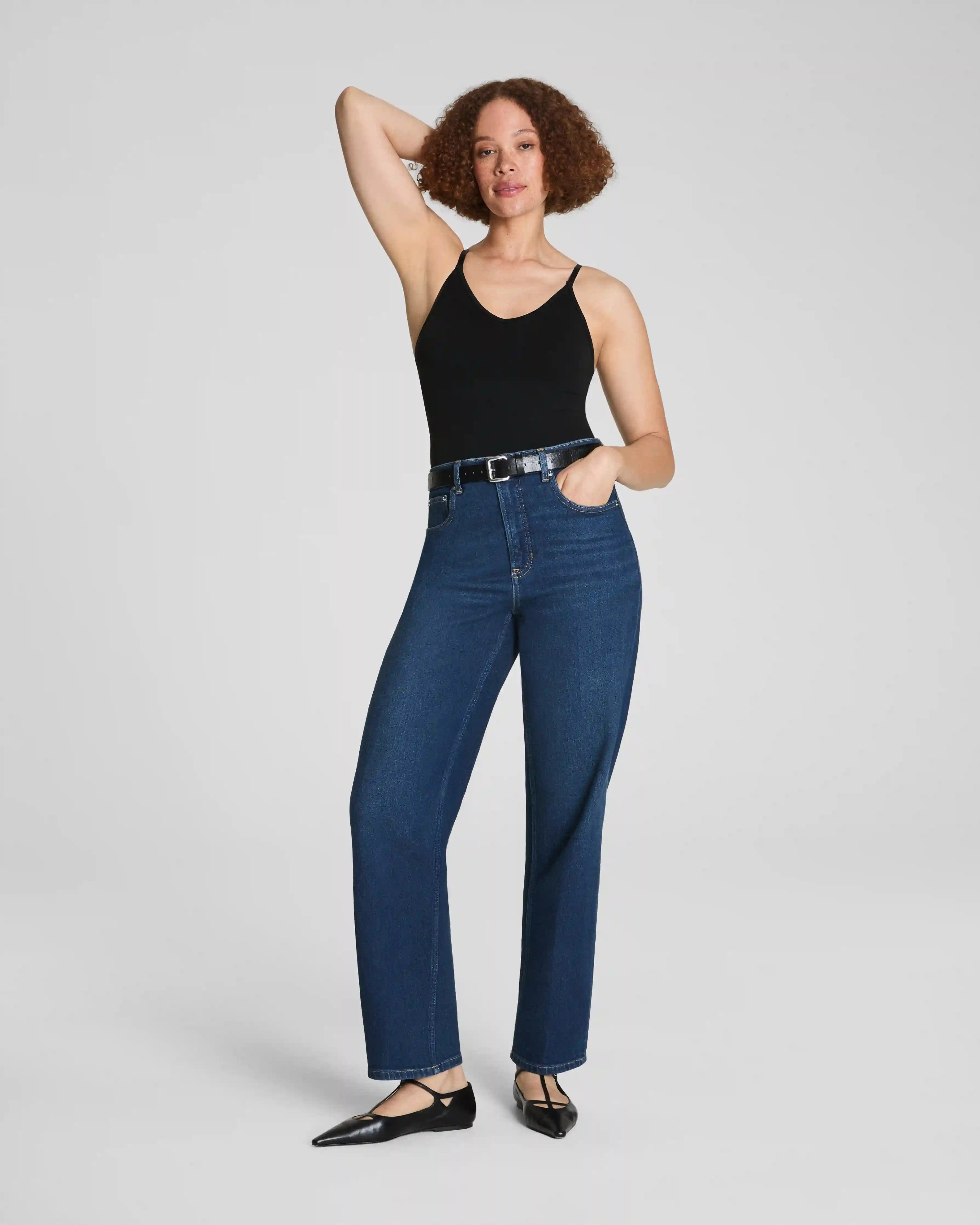 SPANXshape®  Authentic 360 90s Straight Leg Jeans | Adriatic Blue