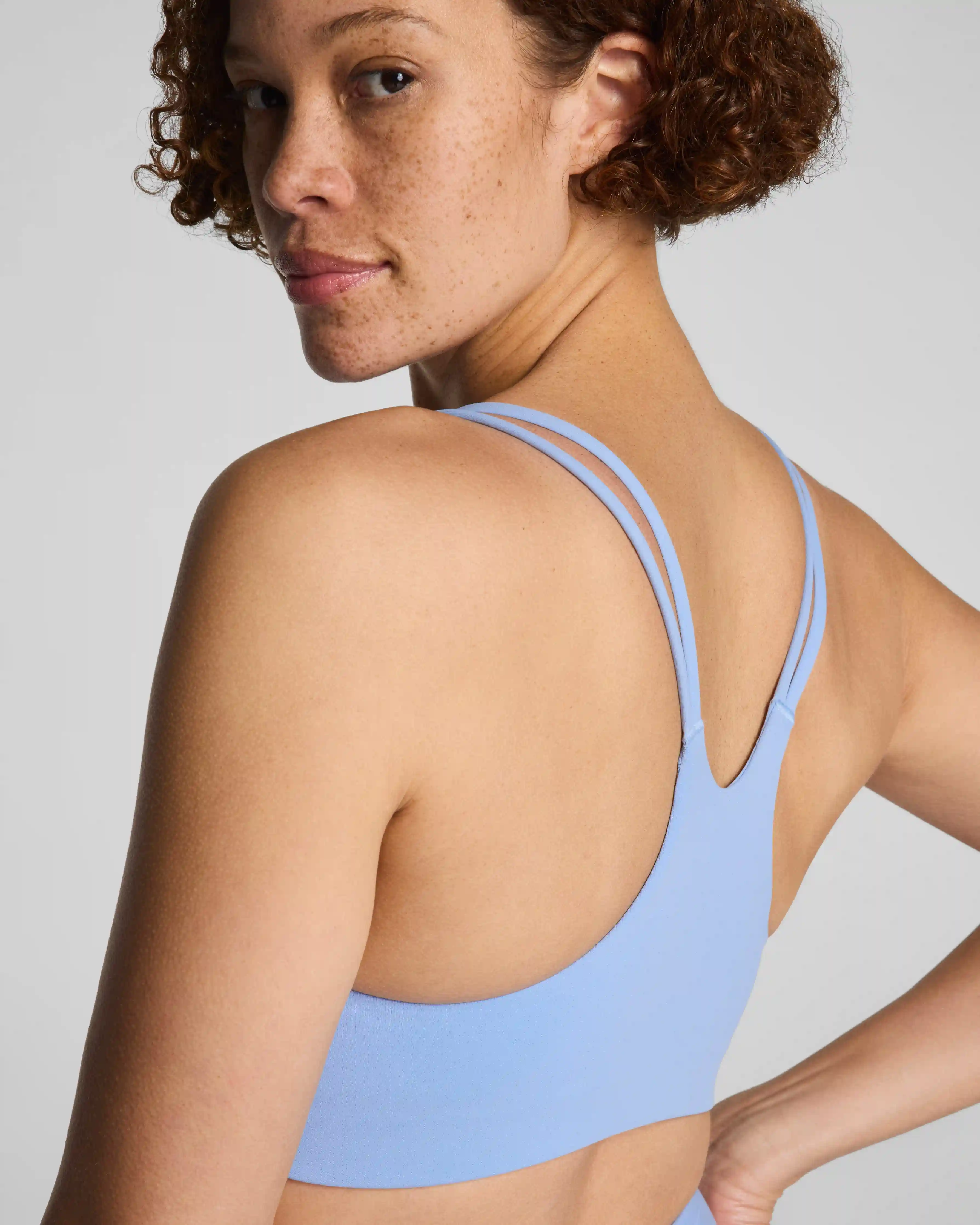 Alternative view of SPANX® OnForm Low Impact Sports Bra | Petal Blue