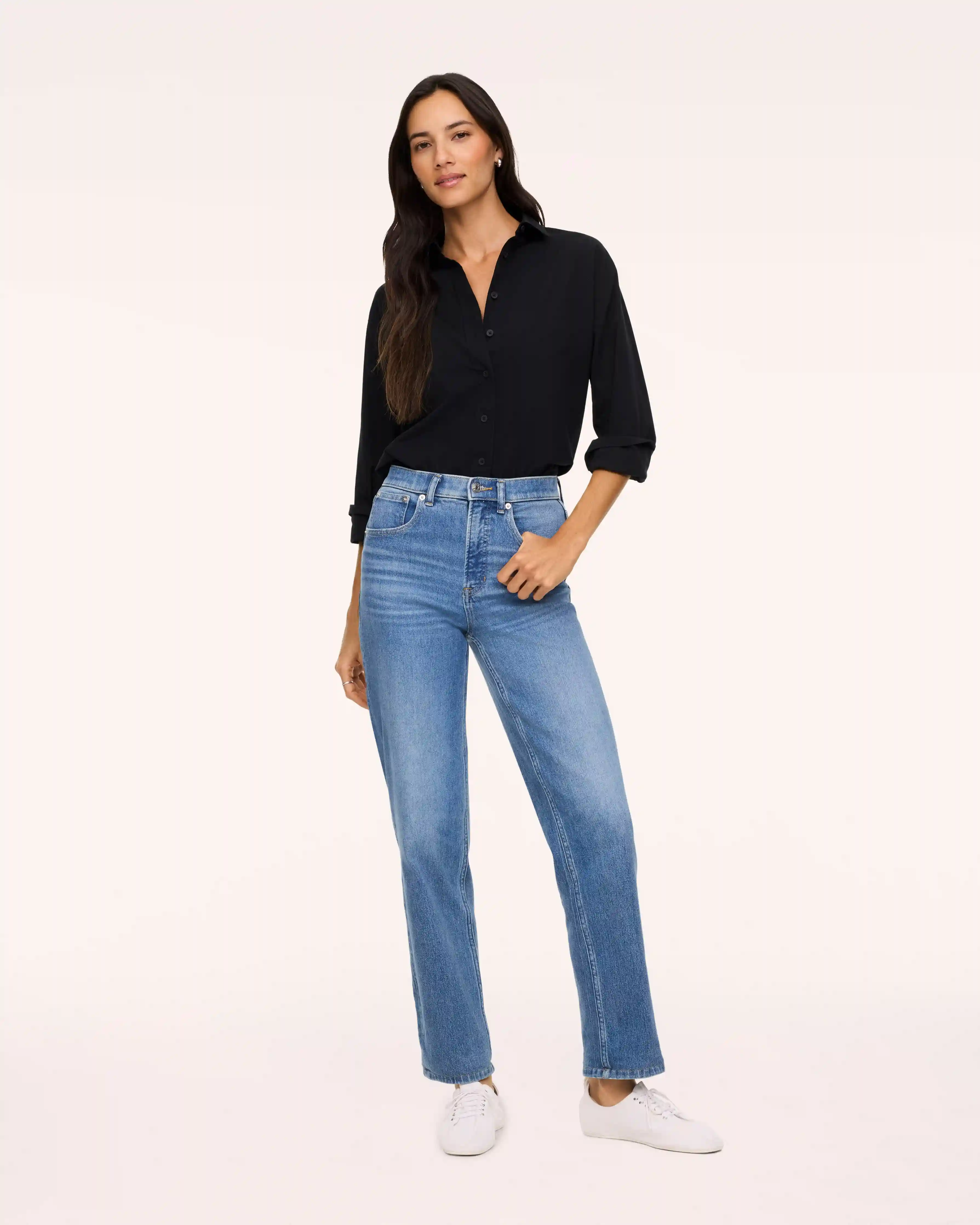SPANXshape®  Authentic 360 90s Straight Leg Jeans | Elysian