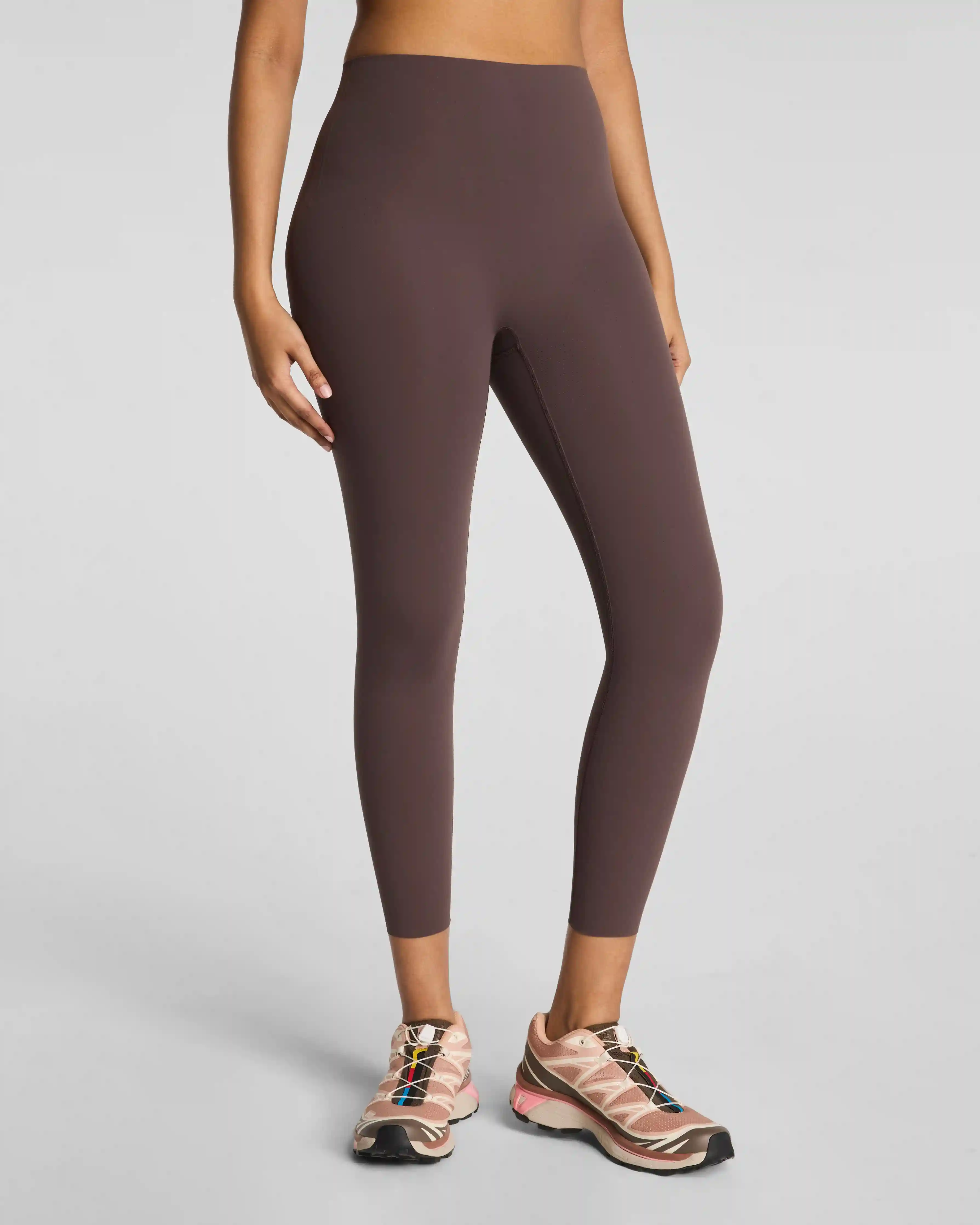 Alternative view of SPANXshape®  BodyLine 7/8 Leggings with Mid-Tummy Compression | Dark Cacao