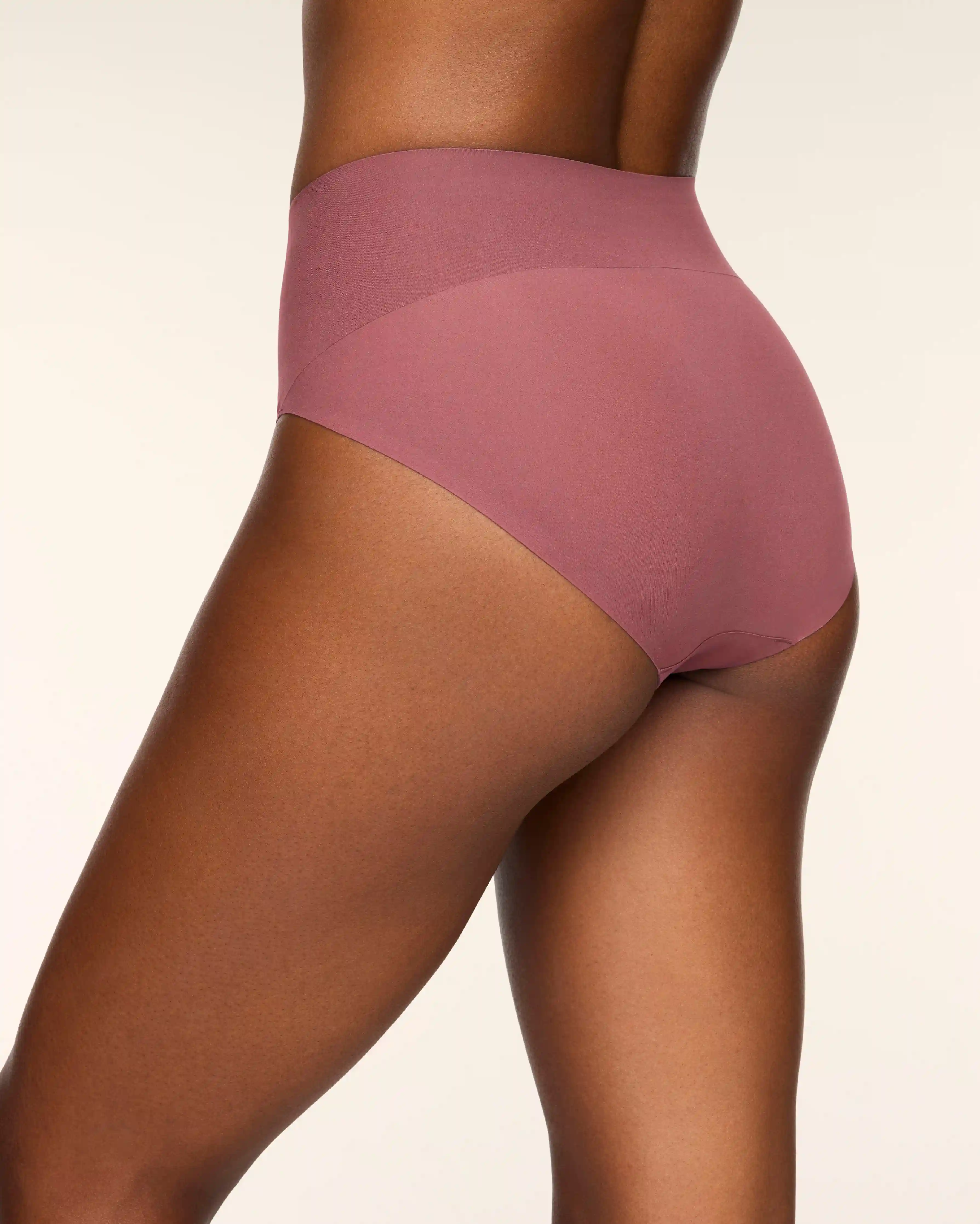 Alternative view of SPANXsupersmooth® Undie-tectable® Hi-Leg Brief | Rum Raisin