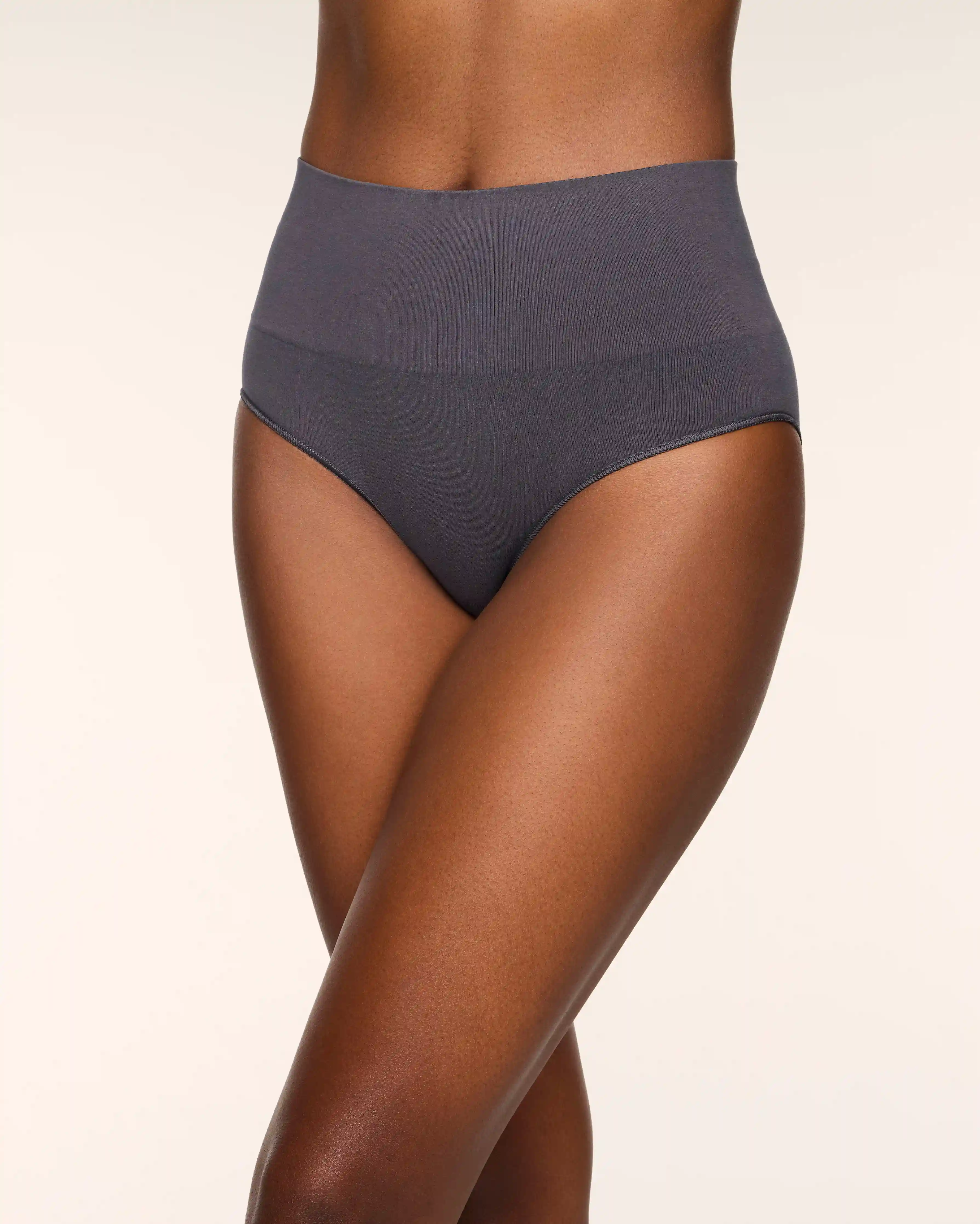 SPANXshape® ExtraOrdinary Supima® Cotton Brief | Dark Slate