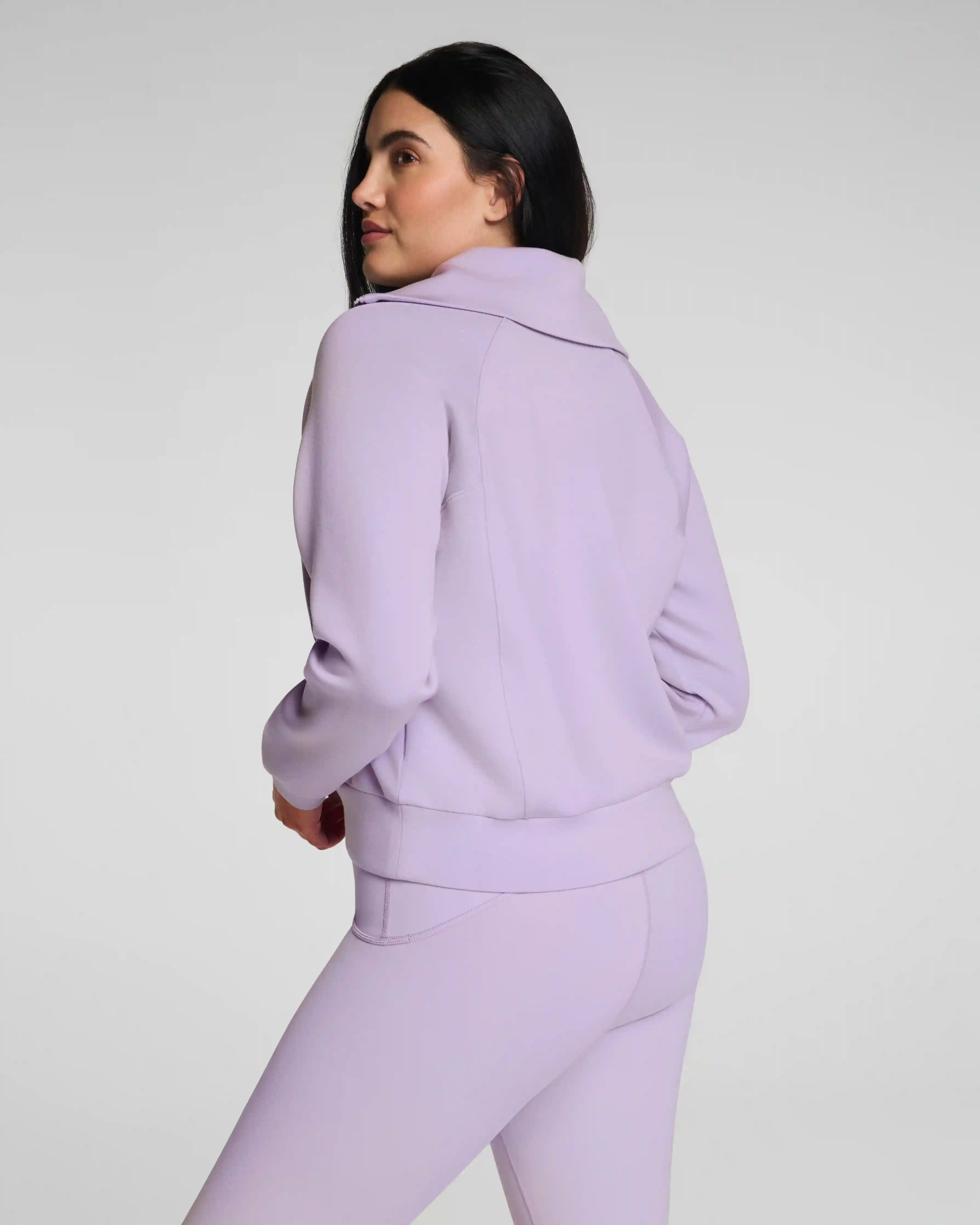 Alternative view of SPANX AirEssentials® Half Zip | Verbena