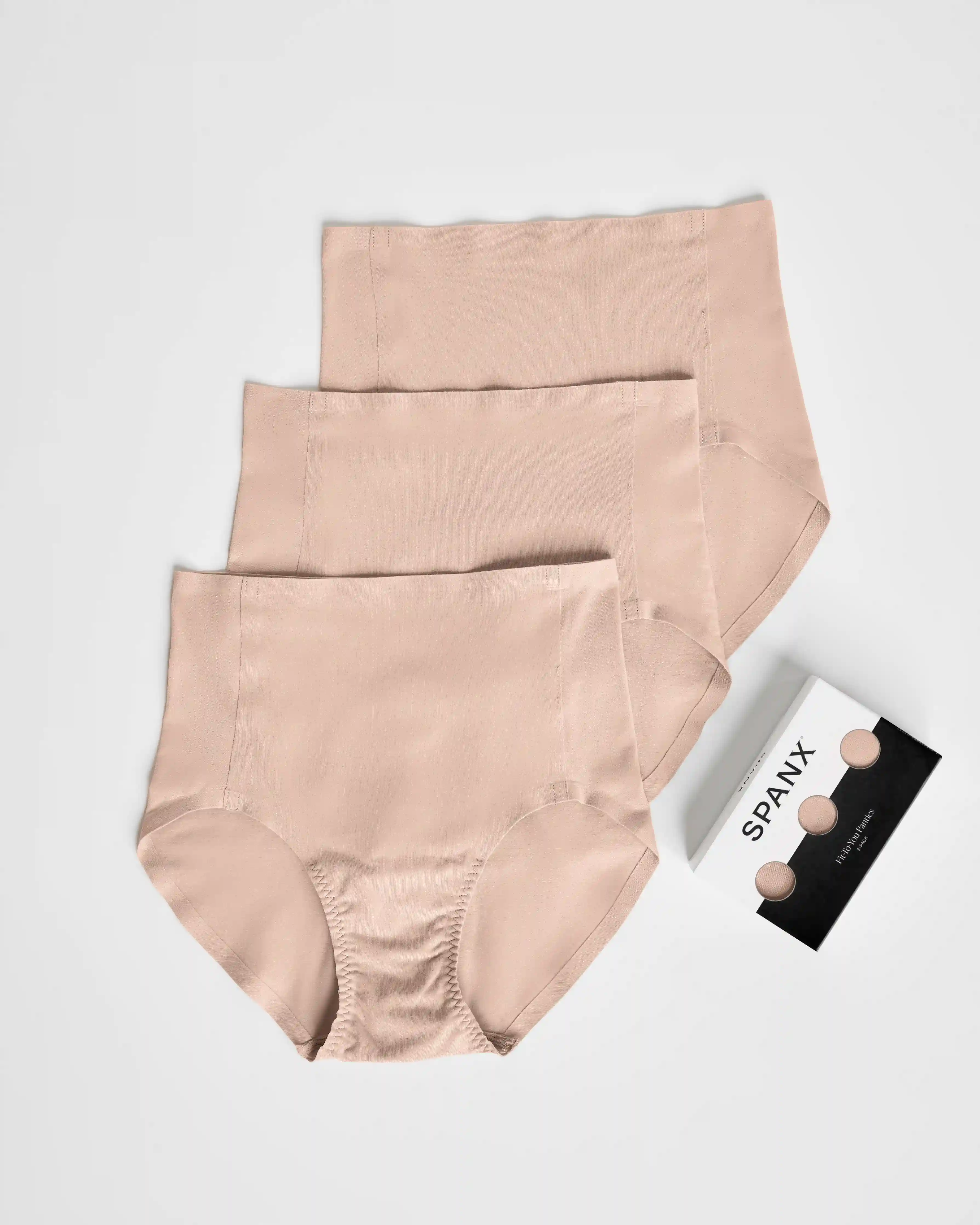 SPANXsmooth®  Fit-To-You Brief 3-Pack Box | Naked 2.0