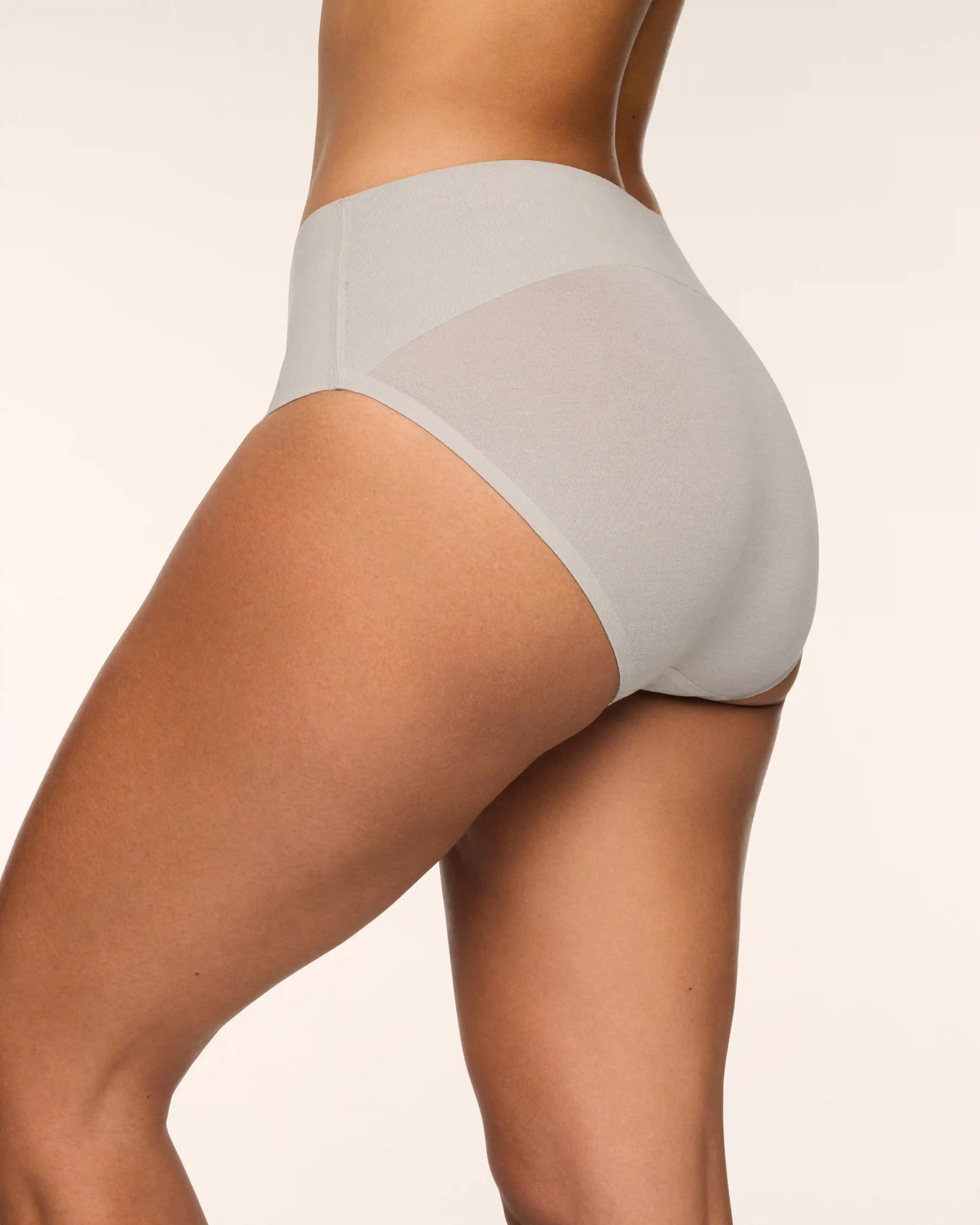 Alternative view of SPANXsupersmooth® Undie-tectable® Supima® Cotton Brief | Basalt