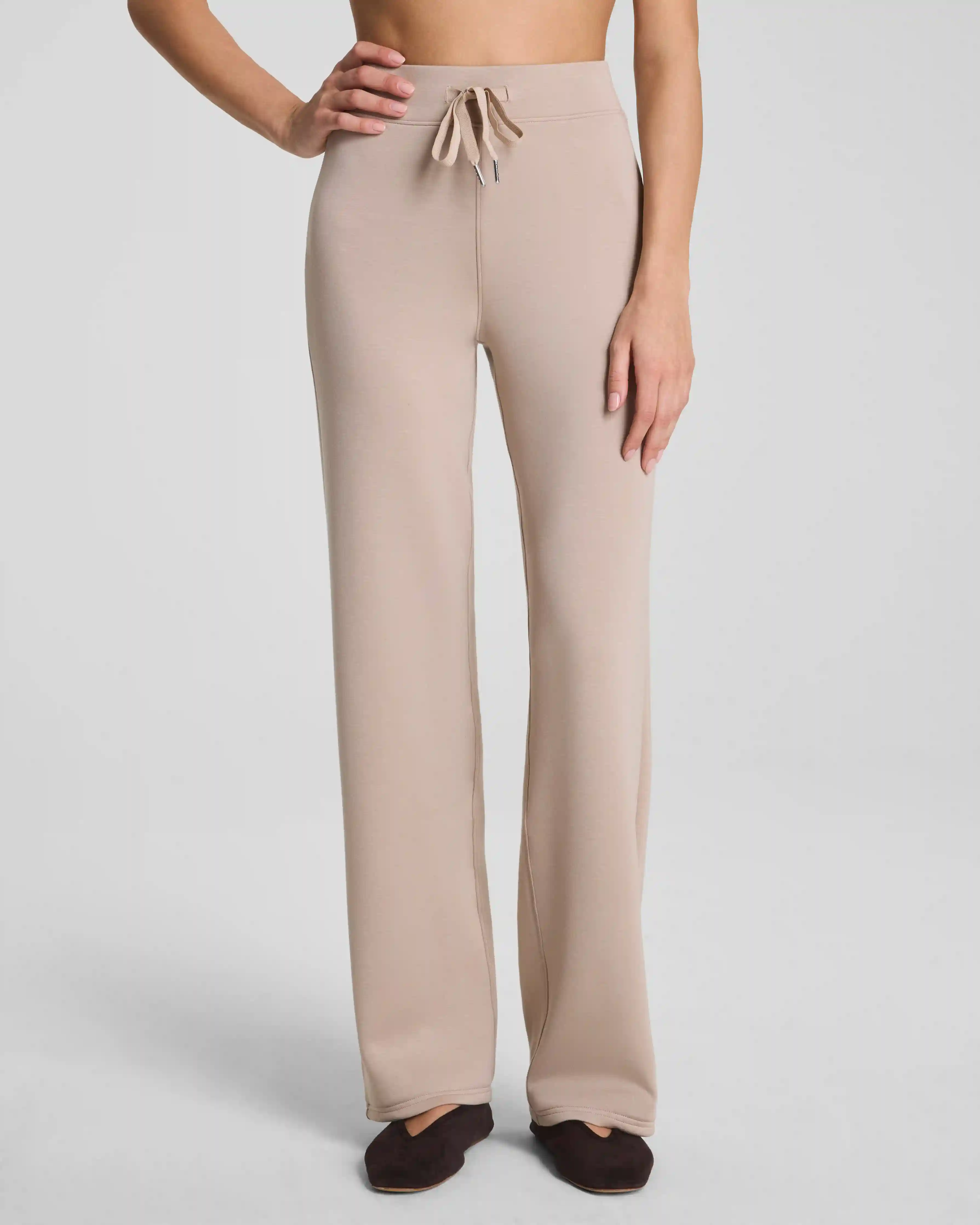 Alternative view of SPANX AirEssentials® Straight Leg Pant | Dune