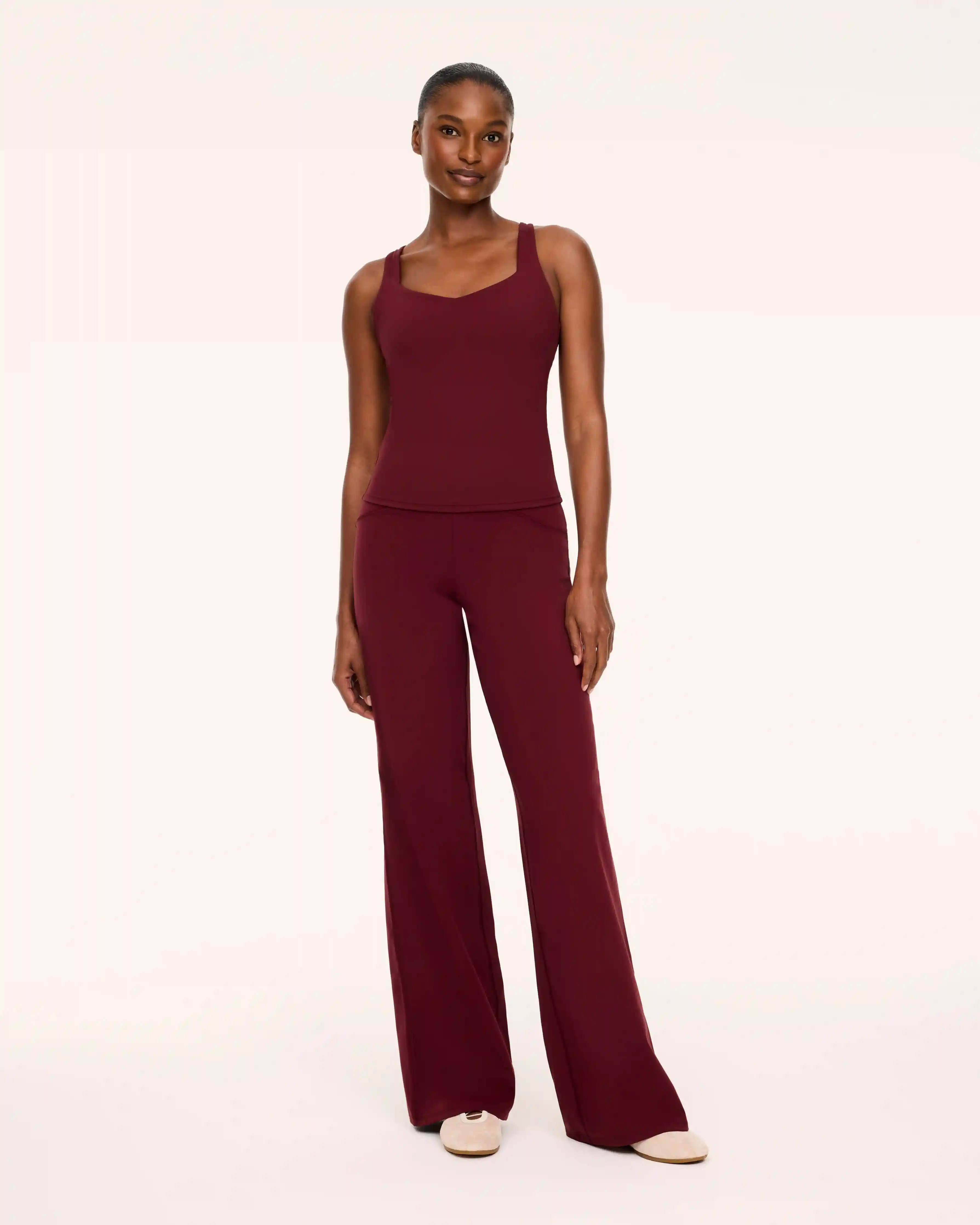 SPANXshape® Booty Boost® Wide Leg Pant | Vino