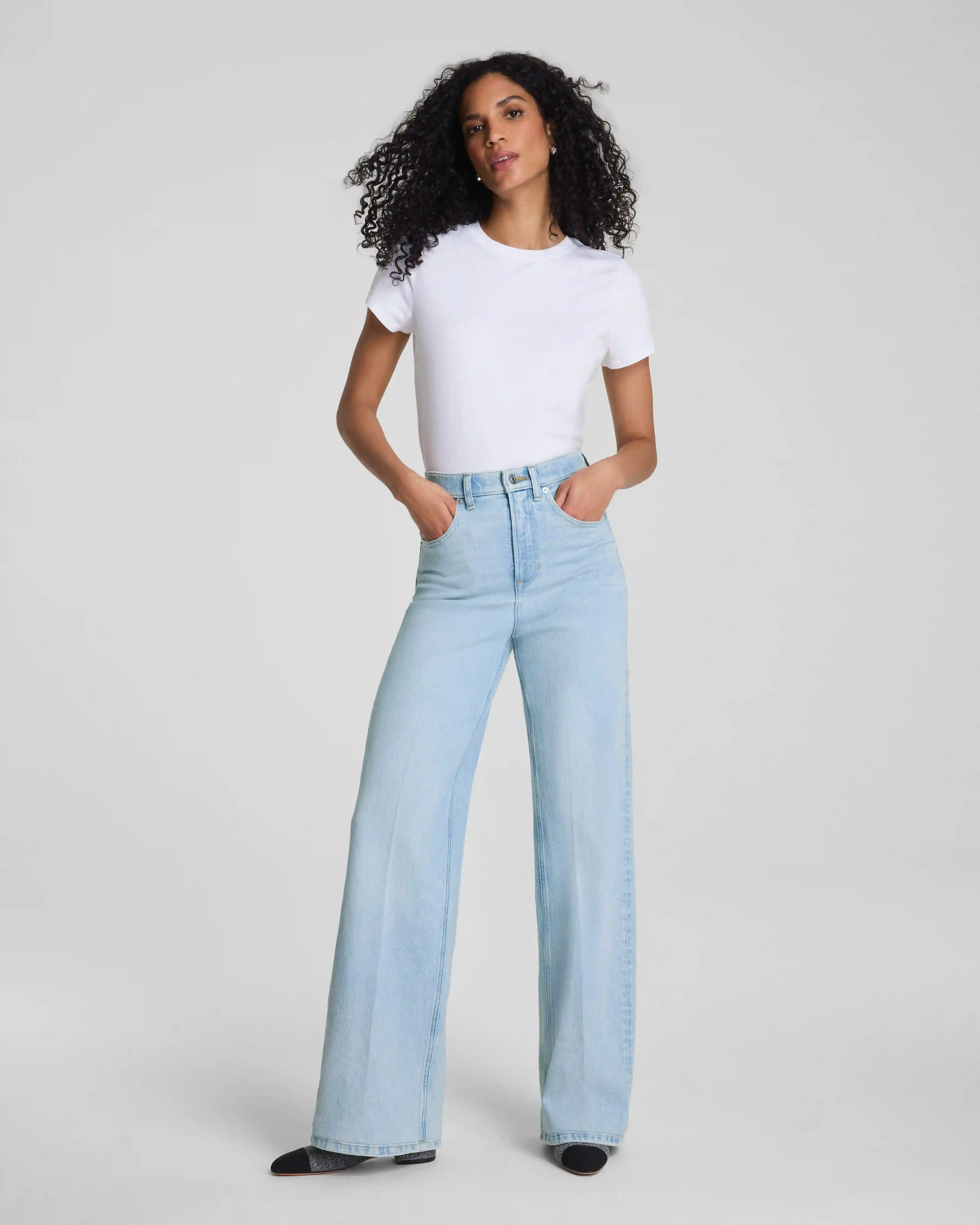 SPANXshape®  Authentic 360 Wide Leg Jeans | Vintage Coastline