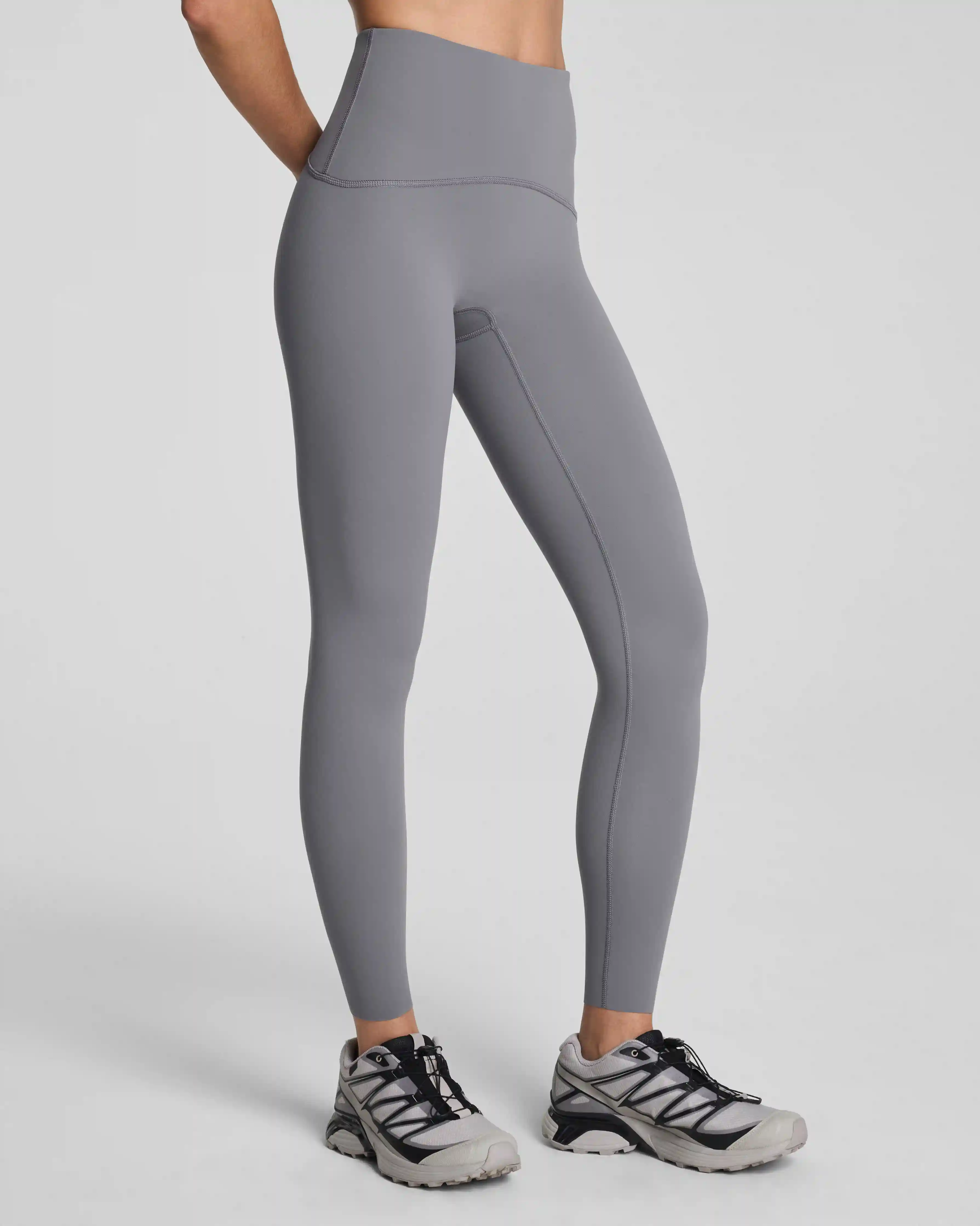 Alternative view of SPANXshape® Booty Boost® Full-Length Leggings | Anthracite