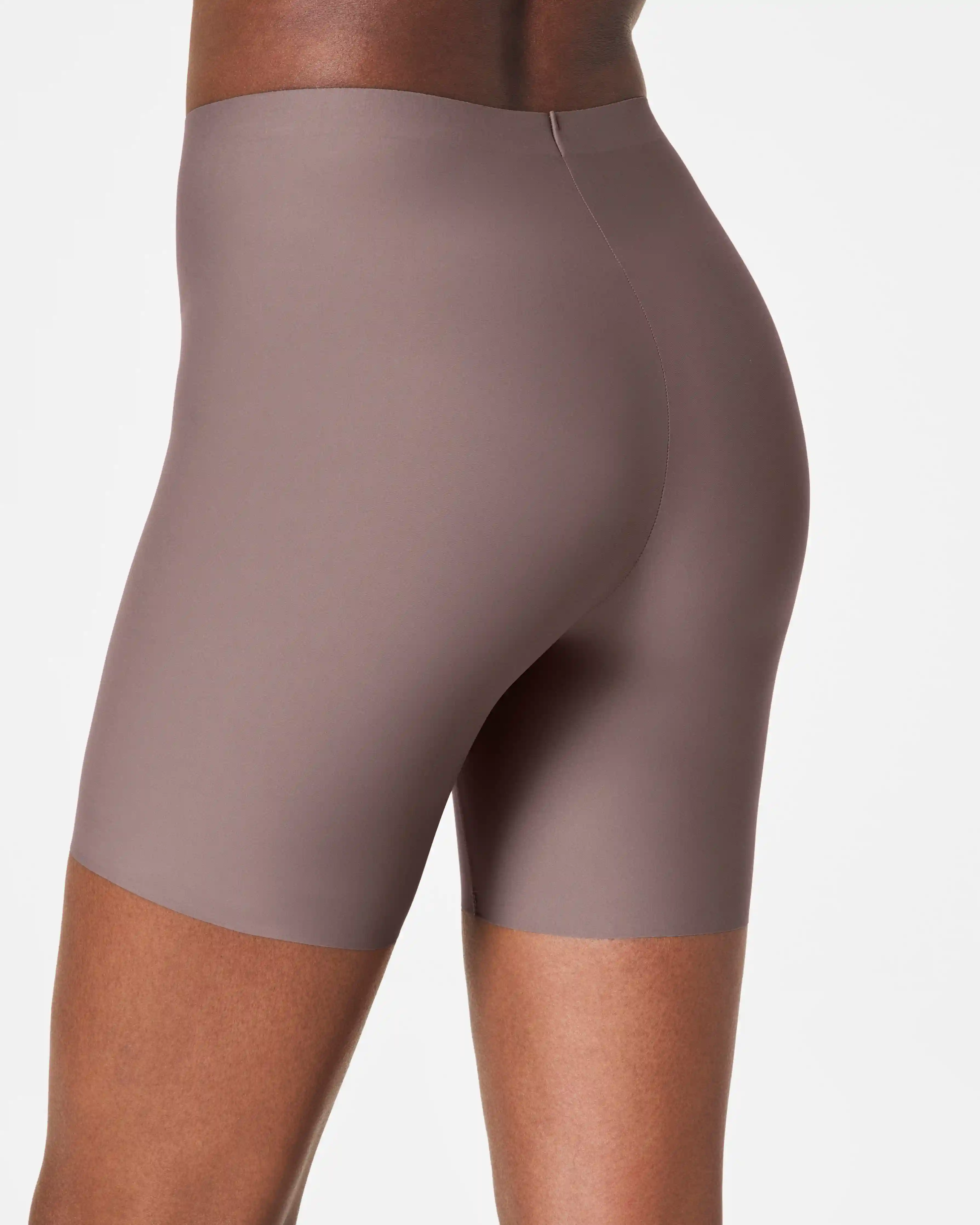 Alternative view of SPANXsupersmooth®  Essential Mid-Thigh Short | Smoke