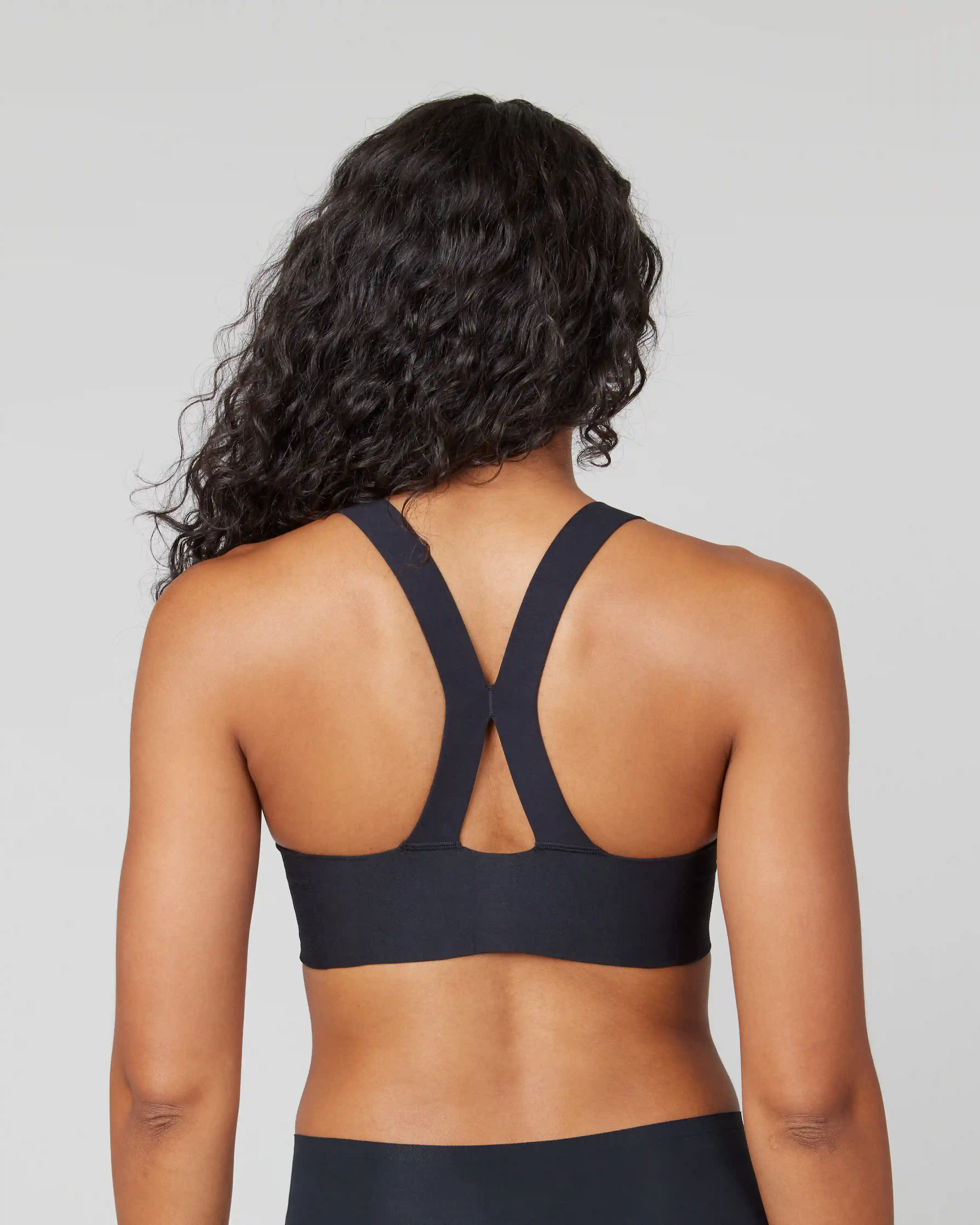 Alternative view of SPANXsmooth® Bra-llelujah!® Lightly Lined Racerback Bra | Very Black