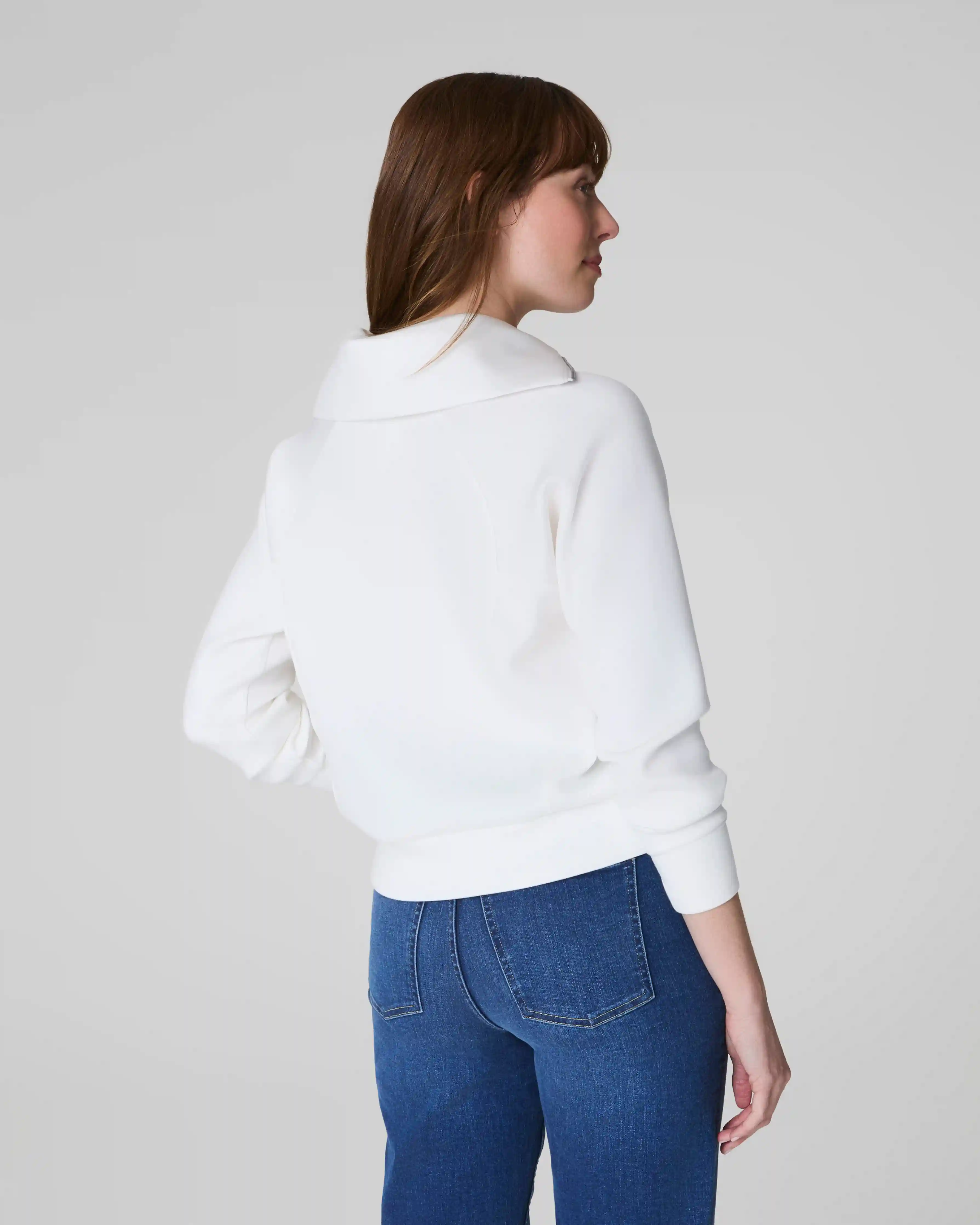 Alternative view of SPANX AirEssentials® Half Zip | Powder