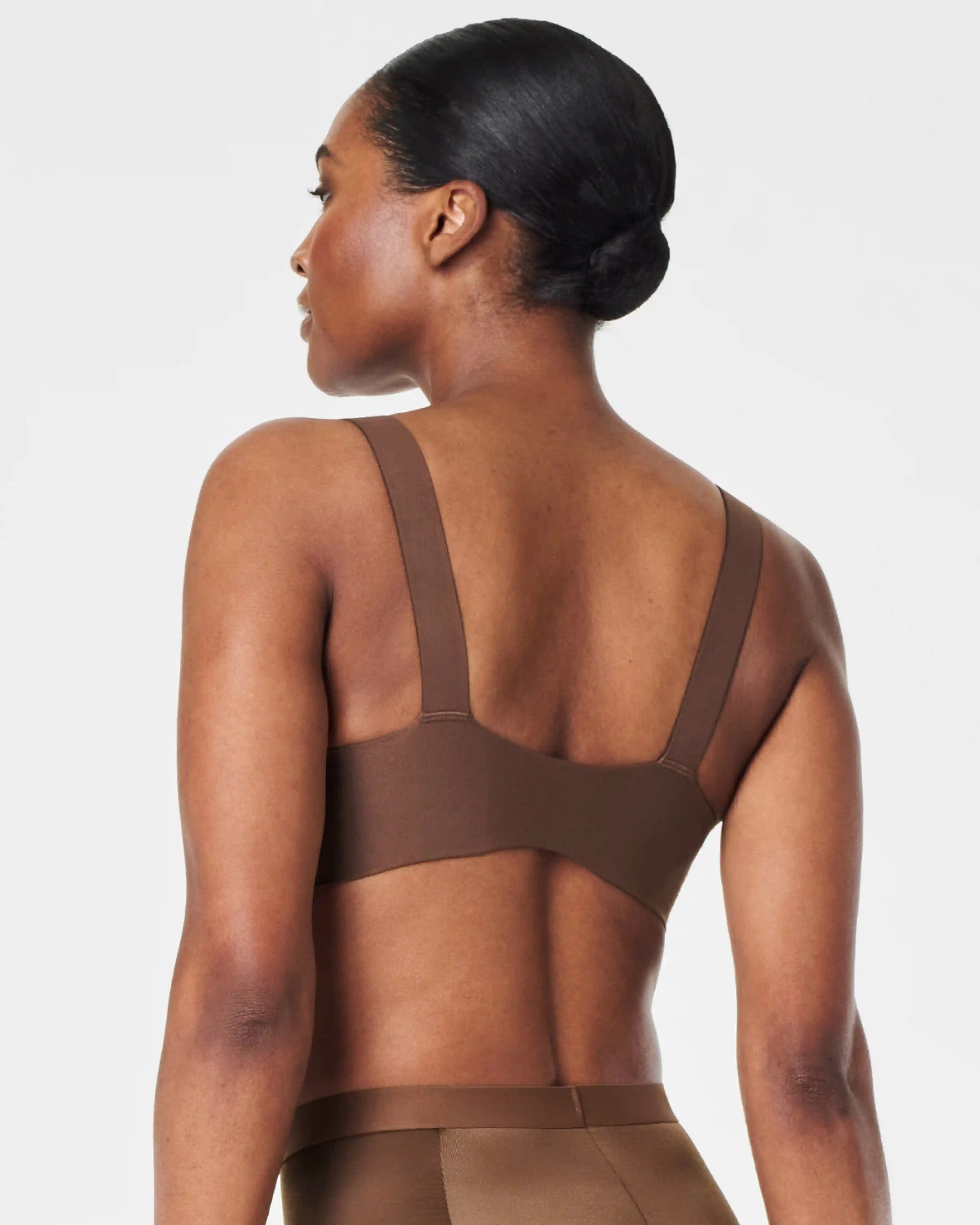 Alternative view of SPANXsmooth®  Bra-llelujah!® Lightly Lined Full Coverage Bra | Chestnut Brown