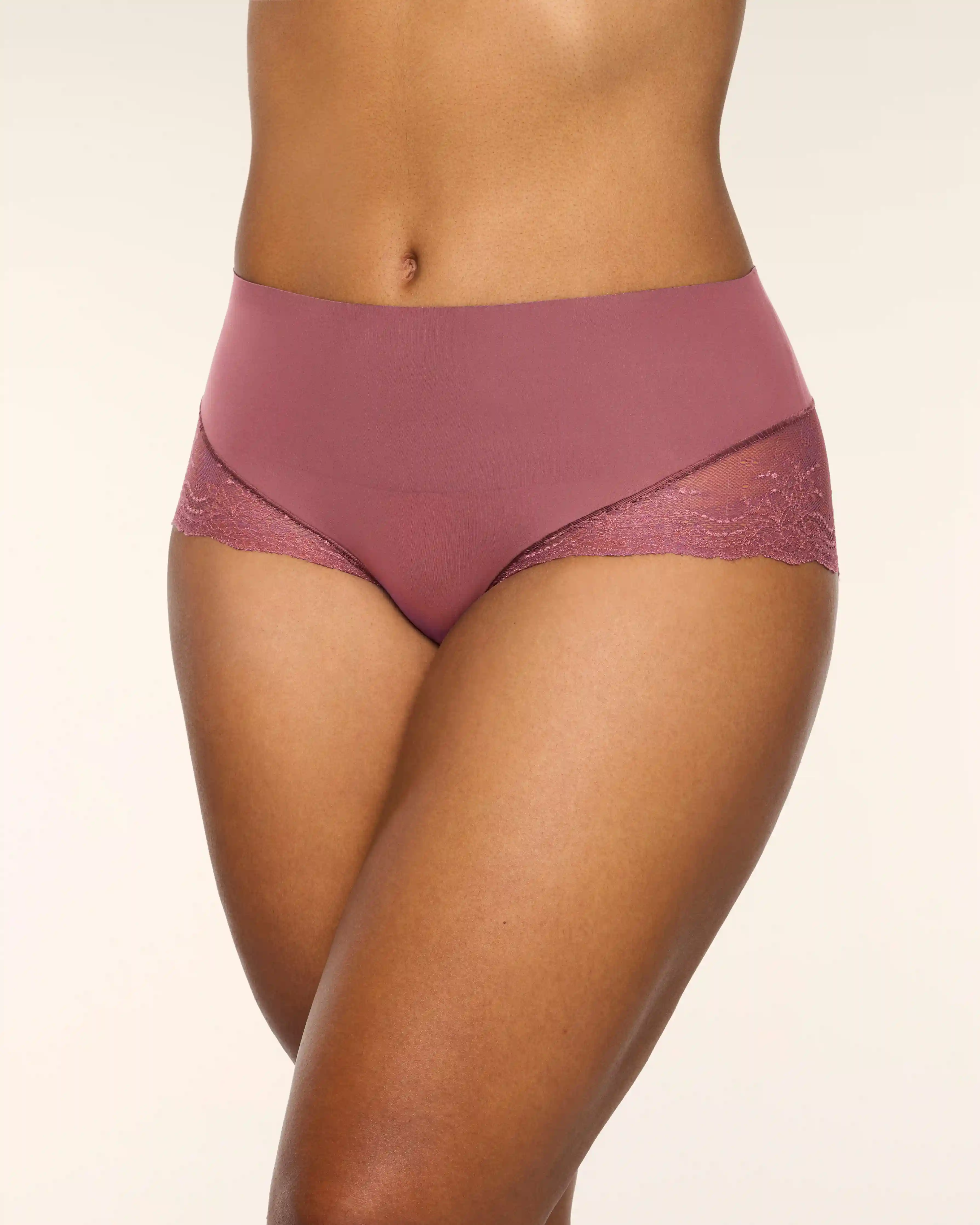 SPANXsupersmooth® Undie-tectable® Lace Hi-Hipster | Rum Raisin