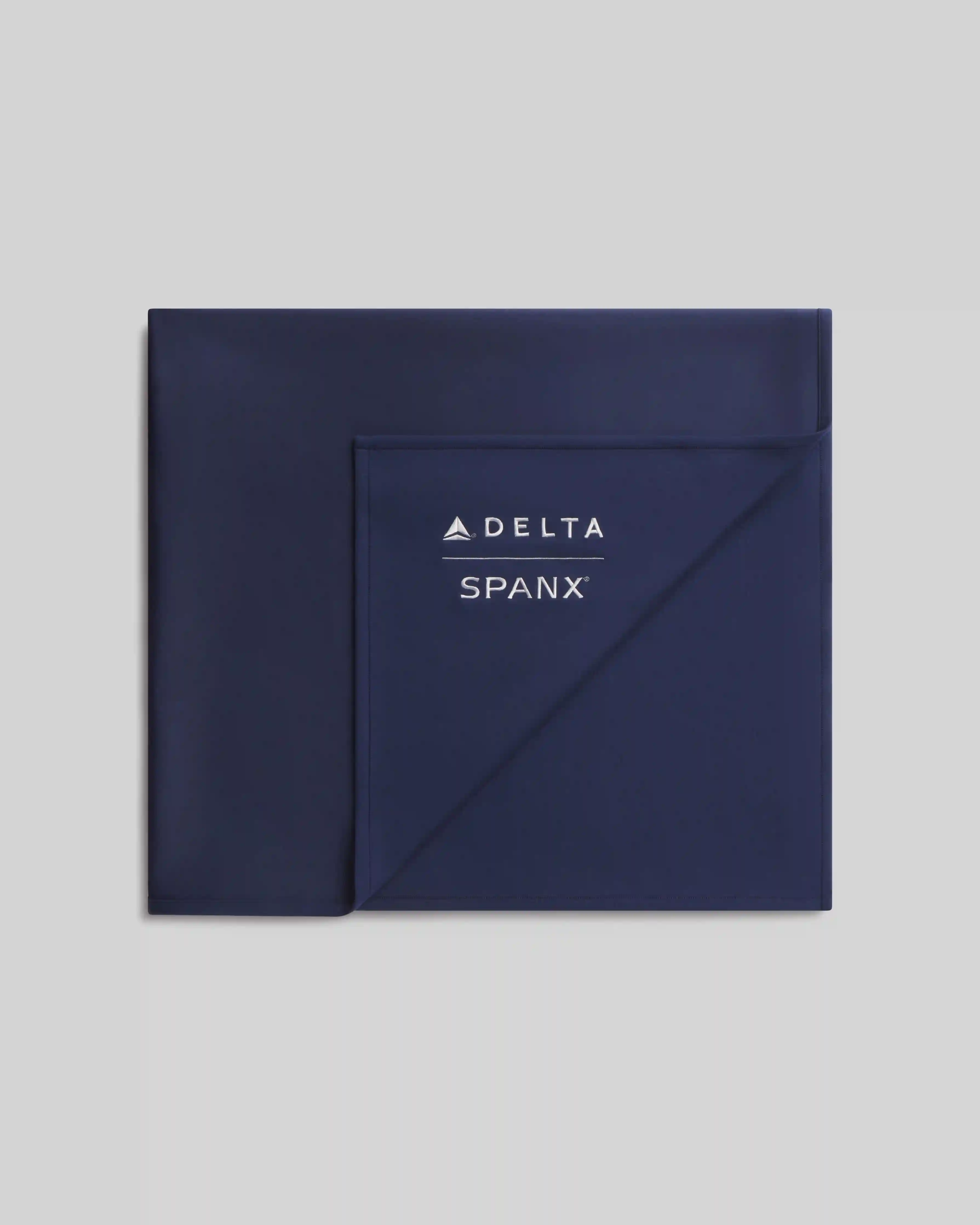 Alternative view of Delta x SPANX AirEssentials® Blanket | Timeless Navy