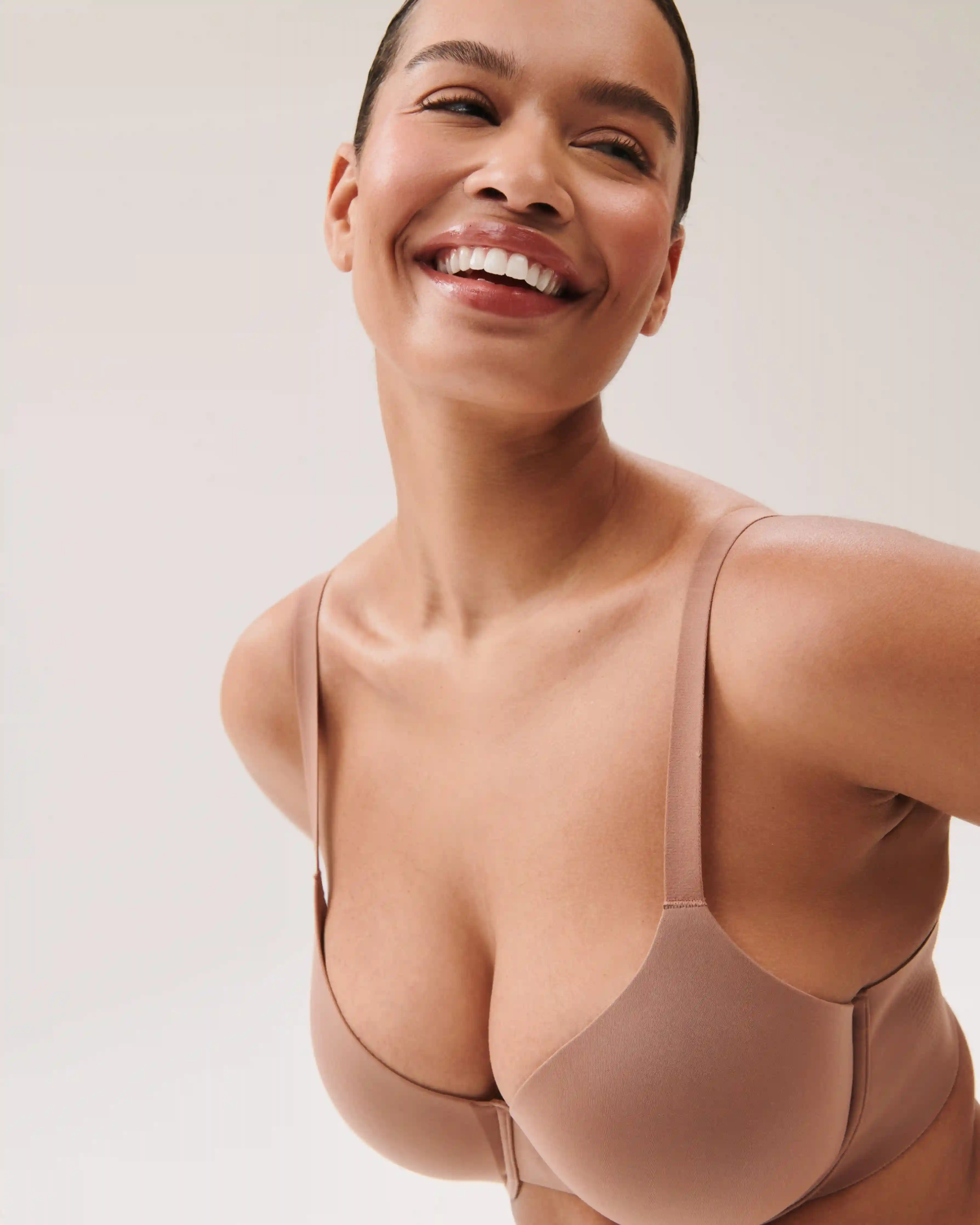 Alternative view of SPANXsupersmooth®  BraVa Lightly Lined Bra | Cinnamon